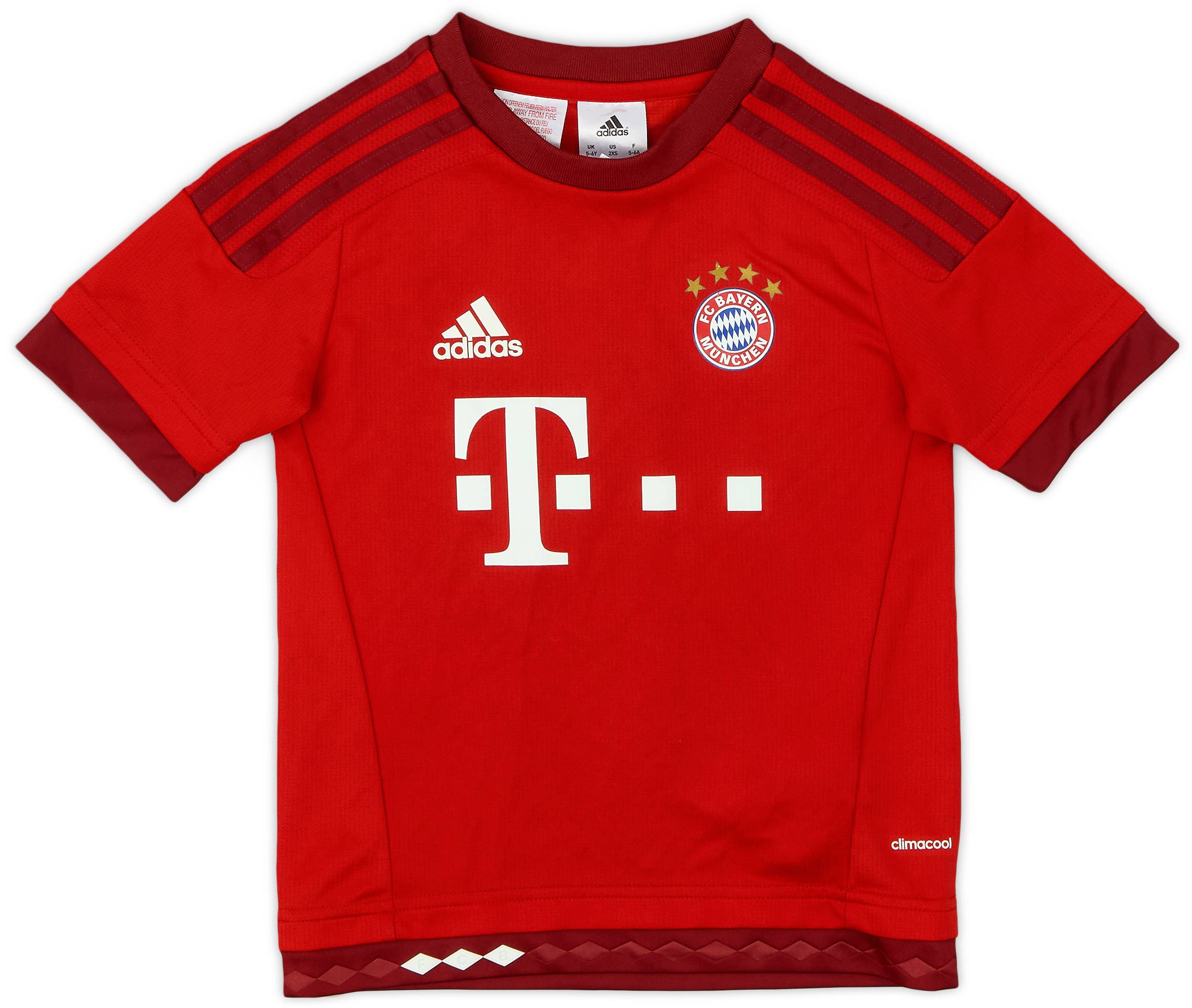 2015-16 Bayern Munich Home Shirt (5-6 Years)