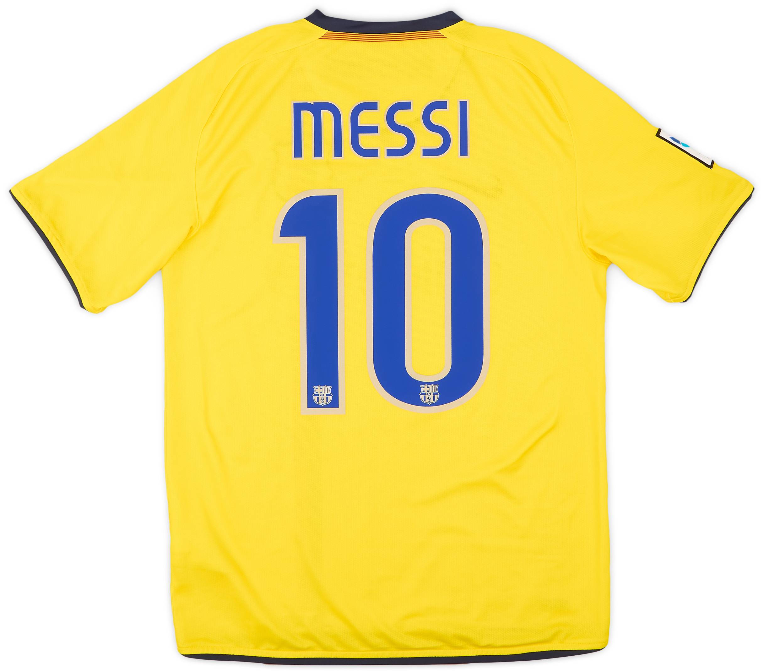 2008-10 Barcelona Away Shirt Messi #10 - 6/10 - (S)