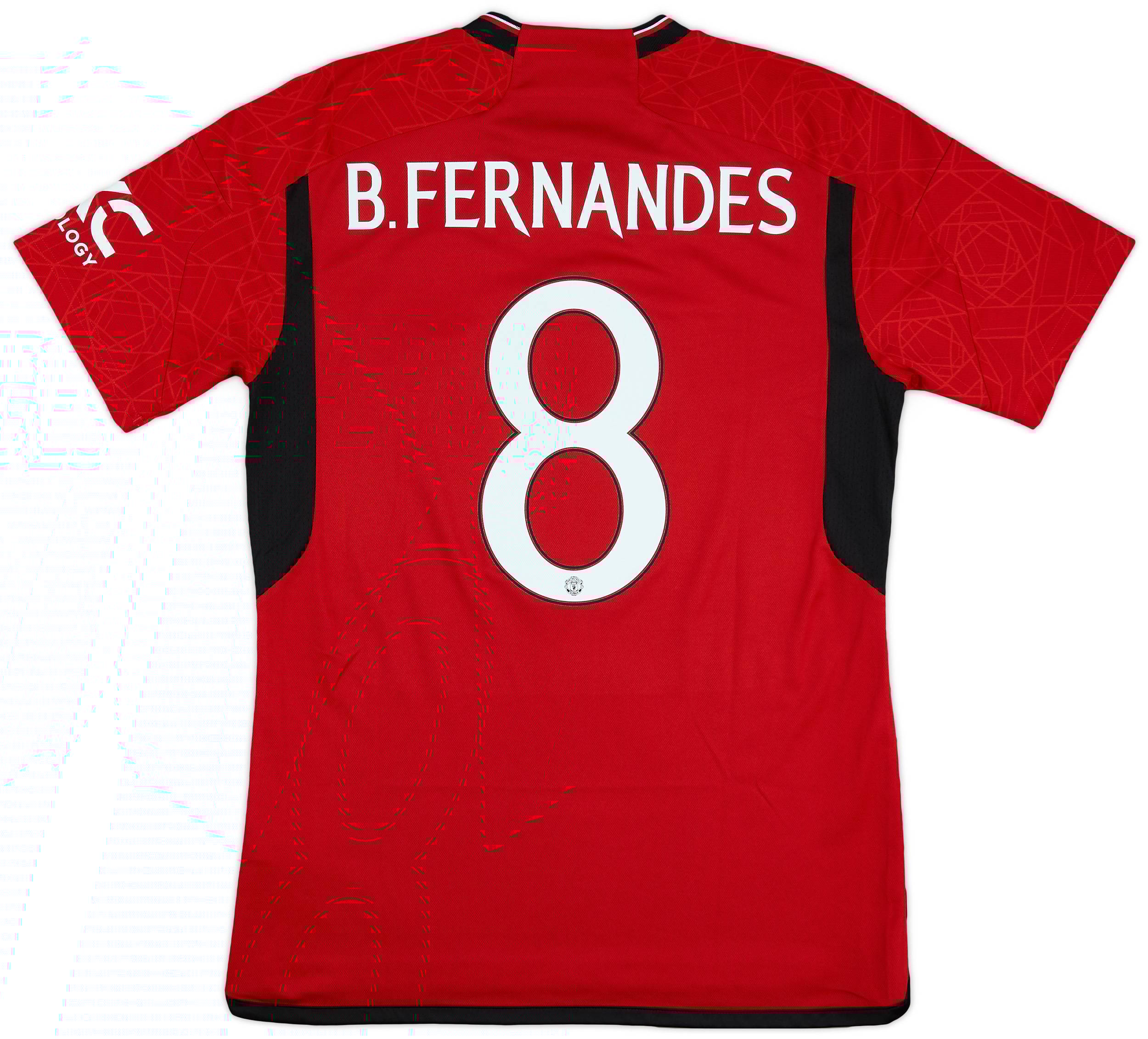 2023-24 Manchester United Home Shirt B.Fernandes #8 - 10/10 - (M)