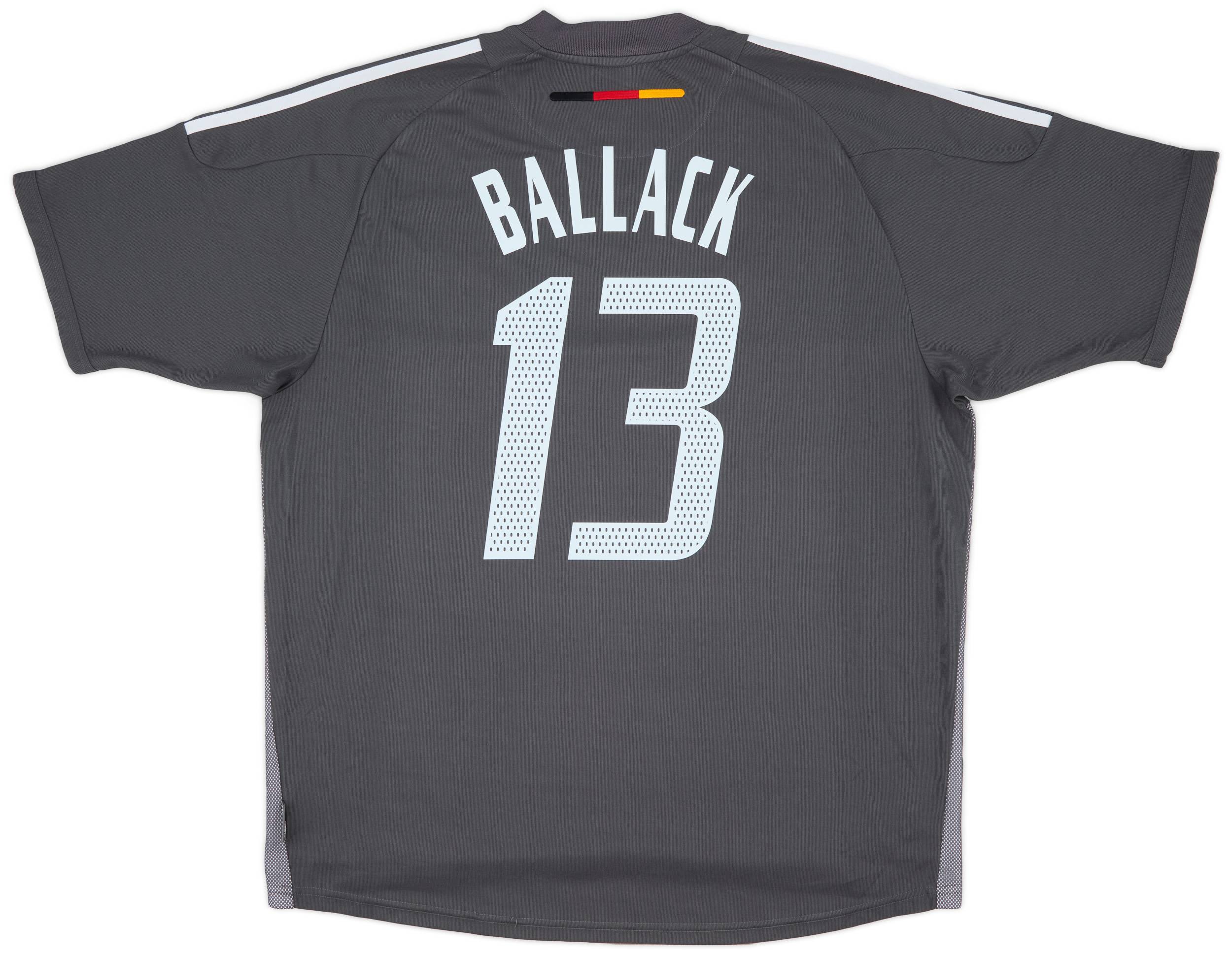 2002-04 Germany Away Shirt Ballack #13 - 8/10 - (XL)