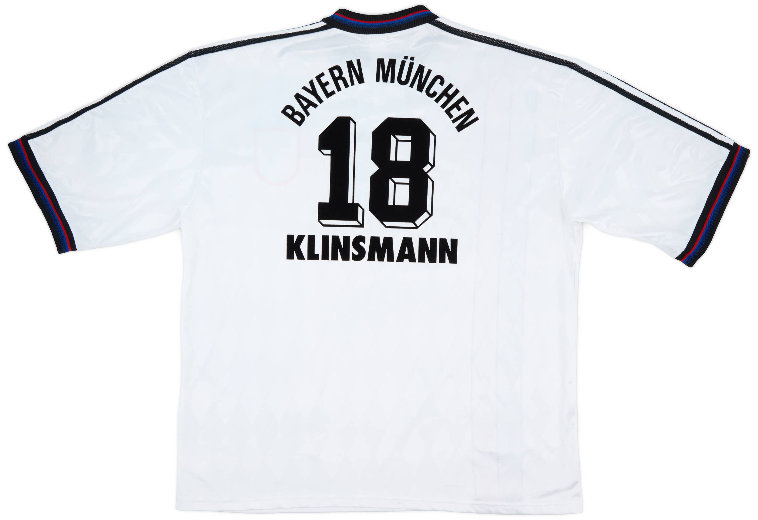 1996-98 Bayern Munich Away Shirt Klinsmann #18 - 8/10 - (XXL)