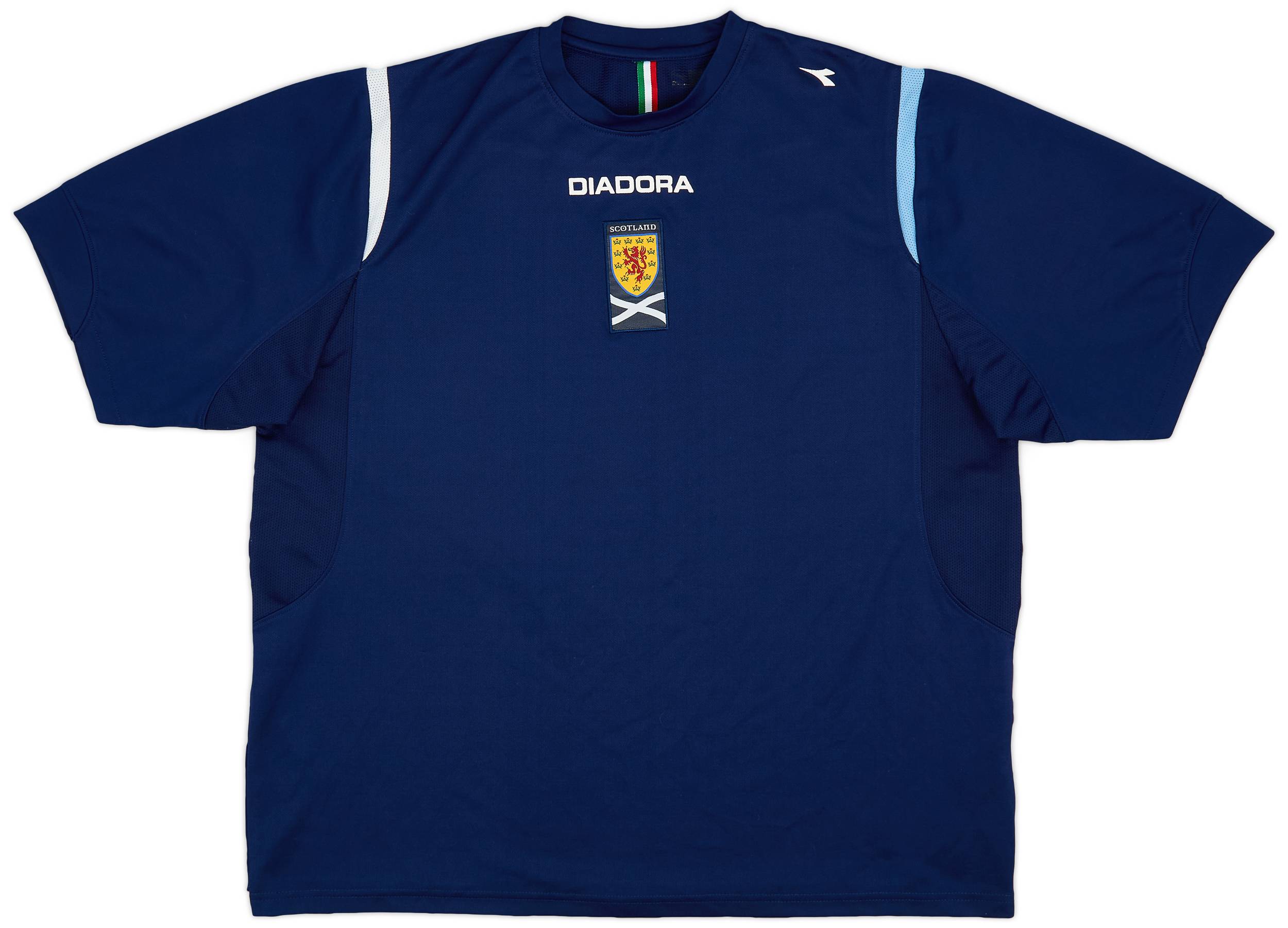 2007-08 Scotland Diadora Training Shirt - 8/10 - (XL)