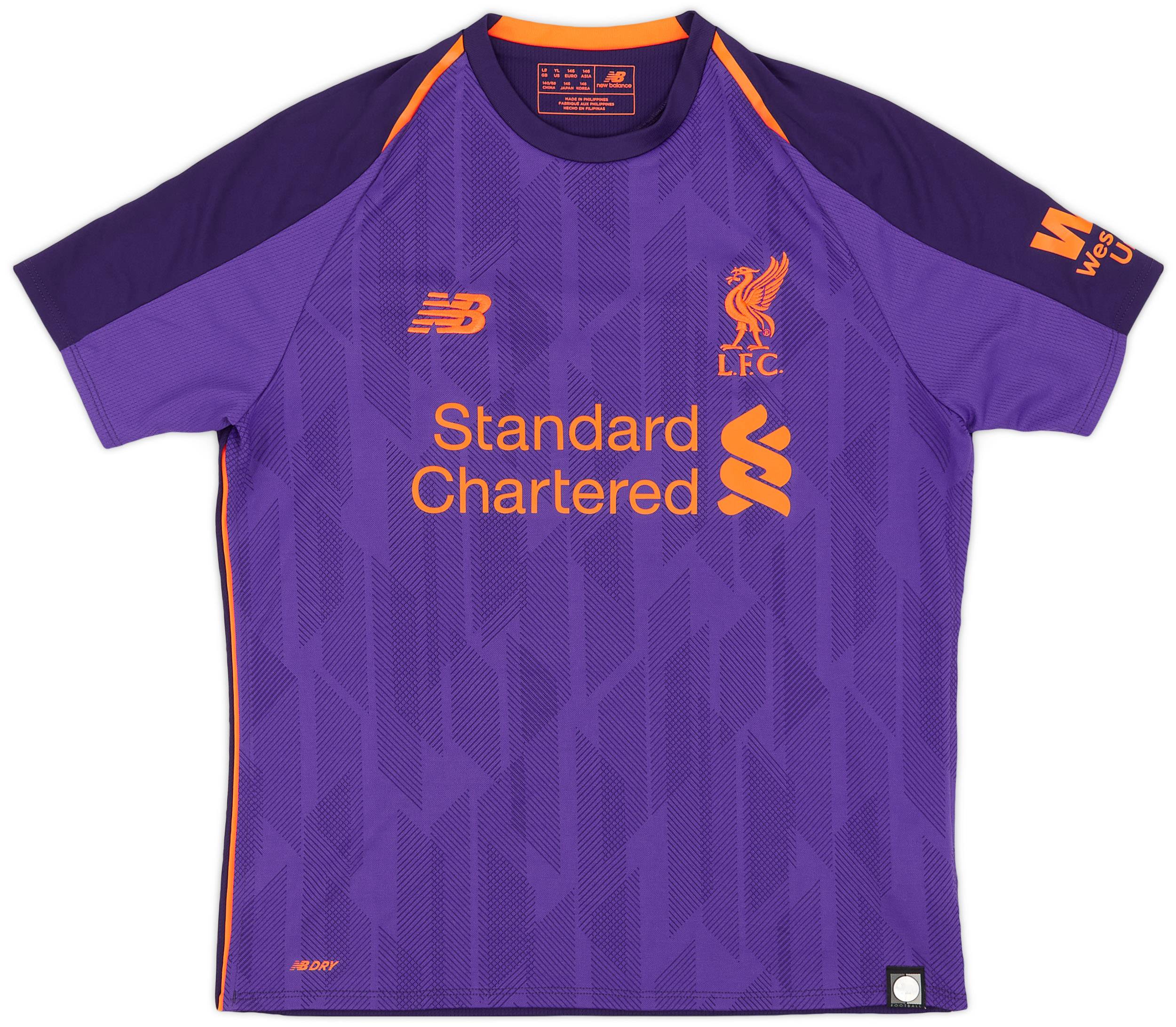 2018-19 Liverpool Away Shirt - 8/10 - (L.Boys)