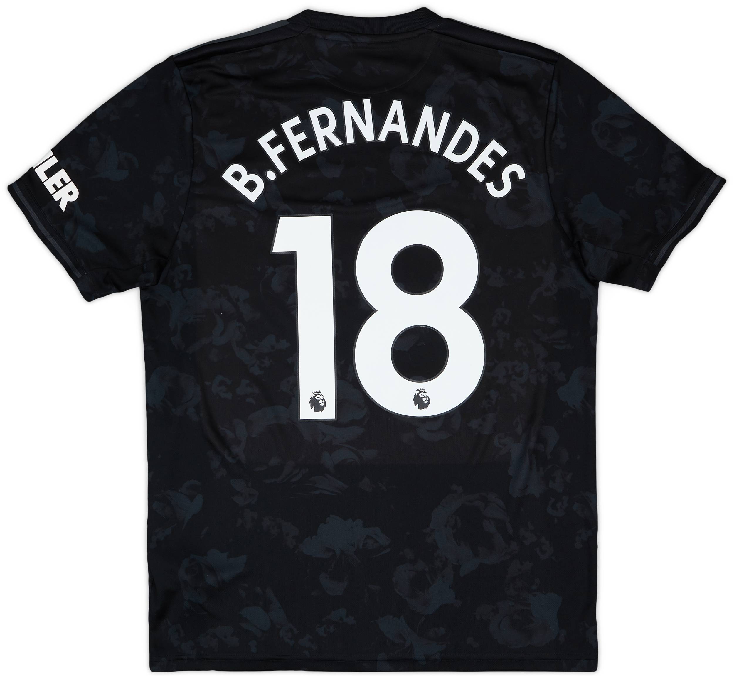2019-20 Manchester United Third Shirt B.Fernandes #18 - 9/10