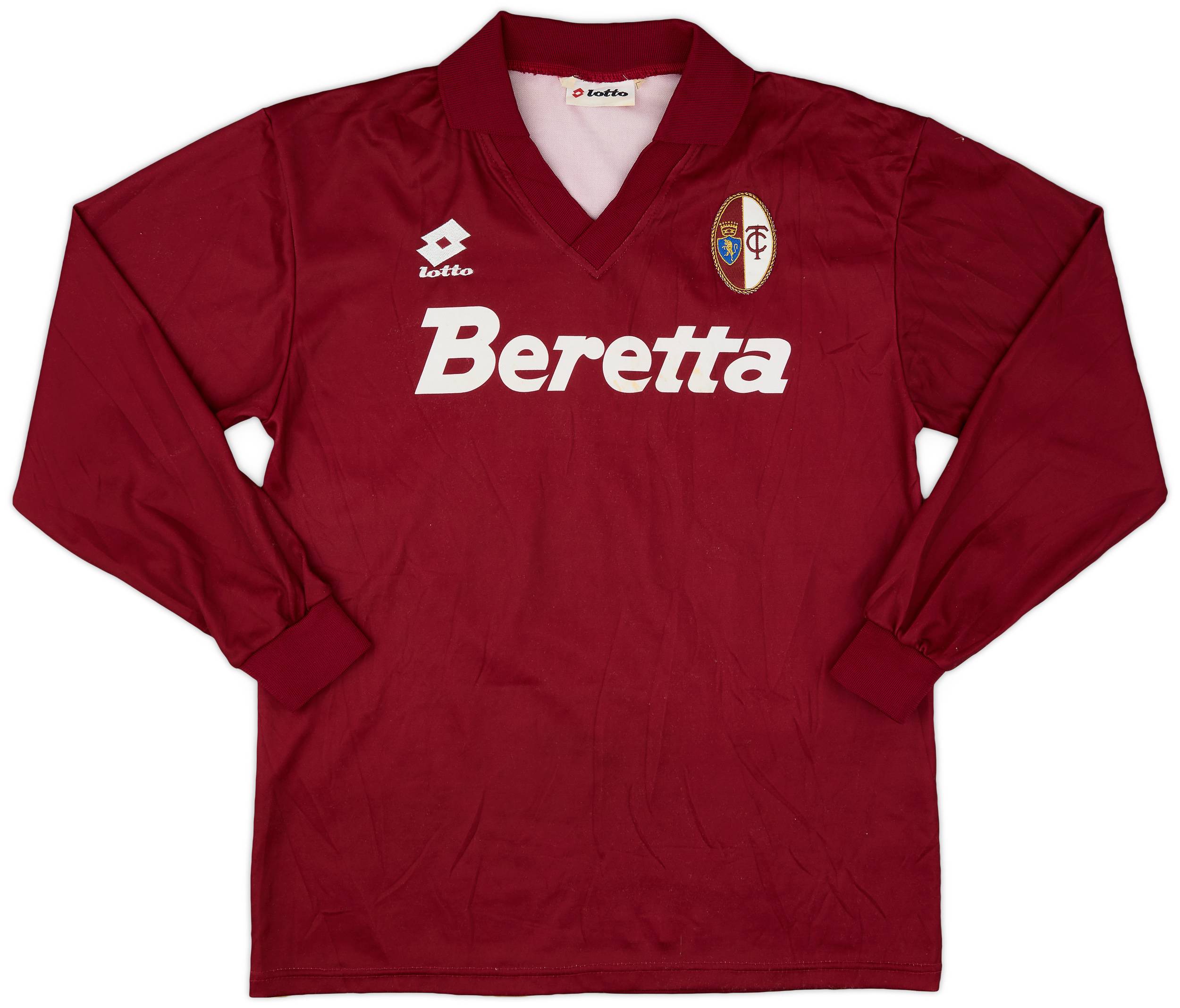 1993-94 Torino Home L/S Shirt #15 - 7/10 - (L)