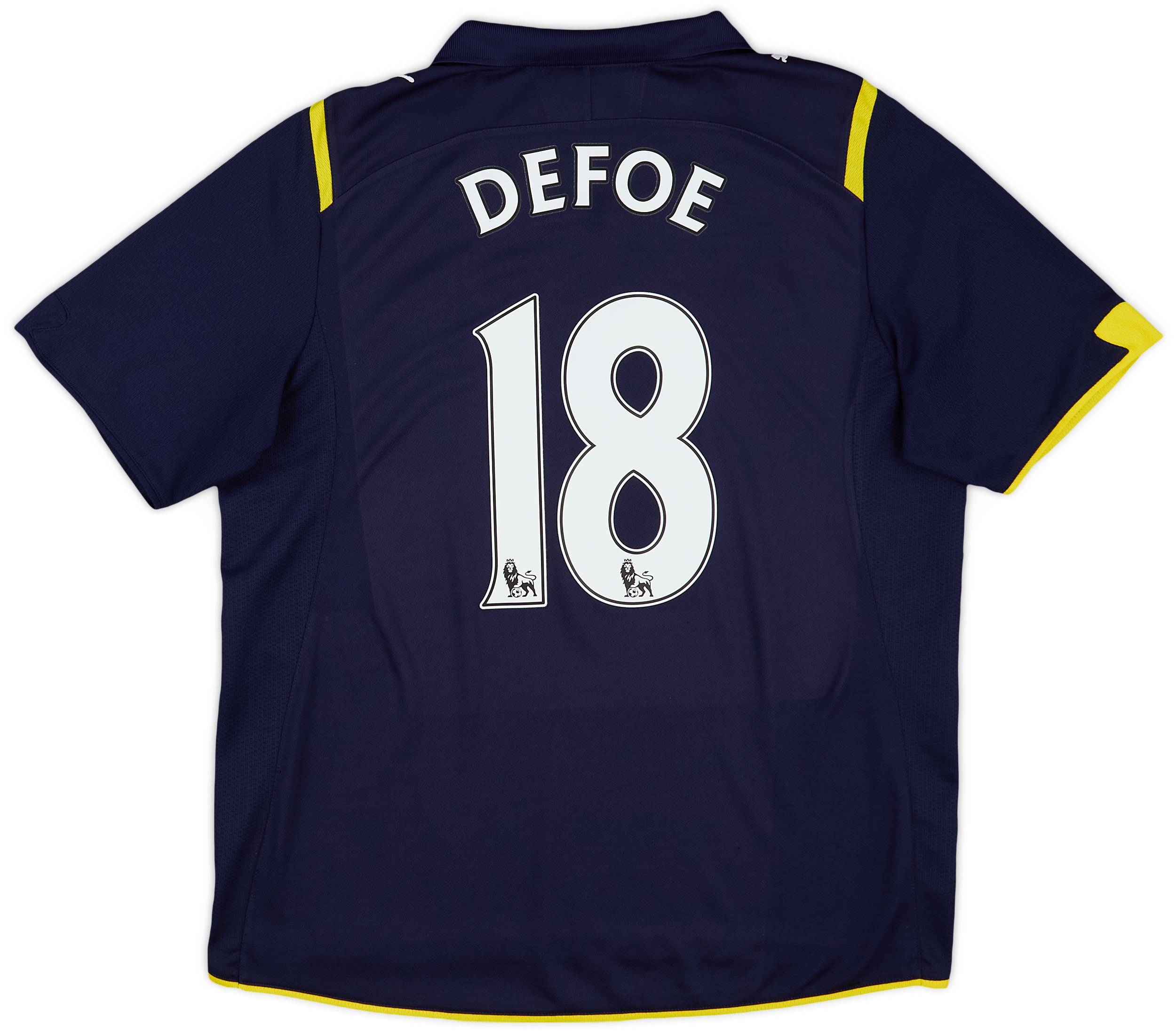 2009-10 Tottenham Away Shirt Defoe #18 - 7/10 - (L)