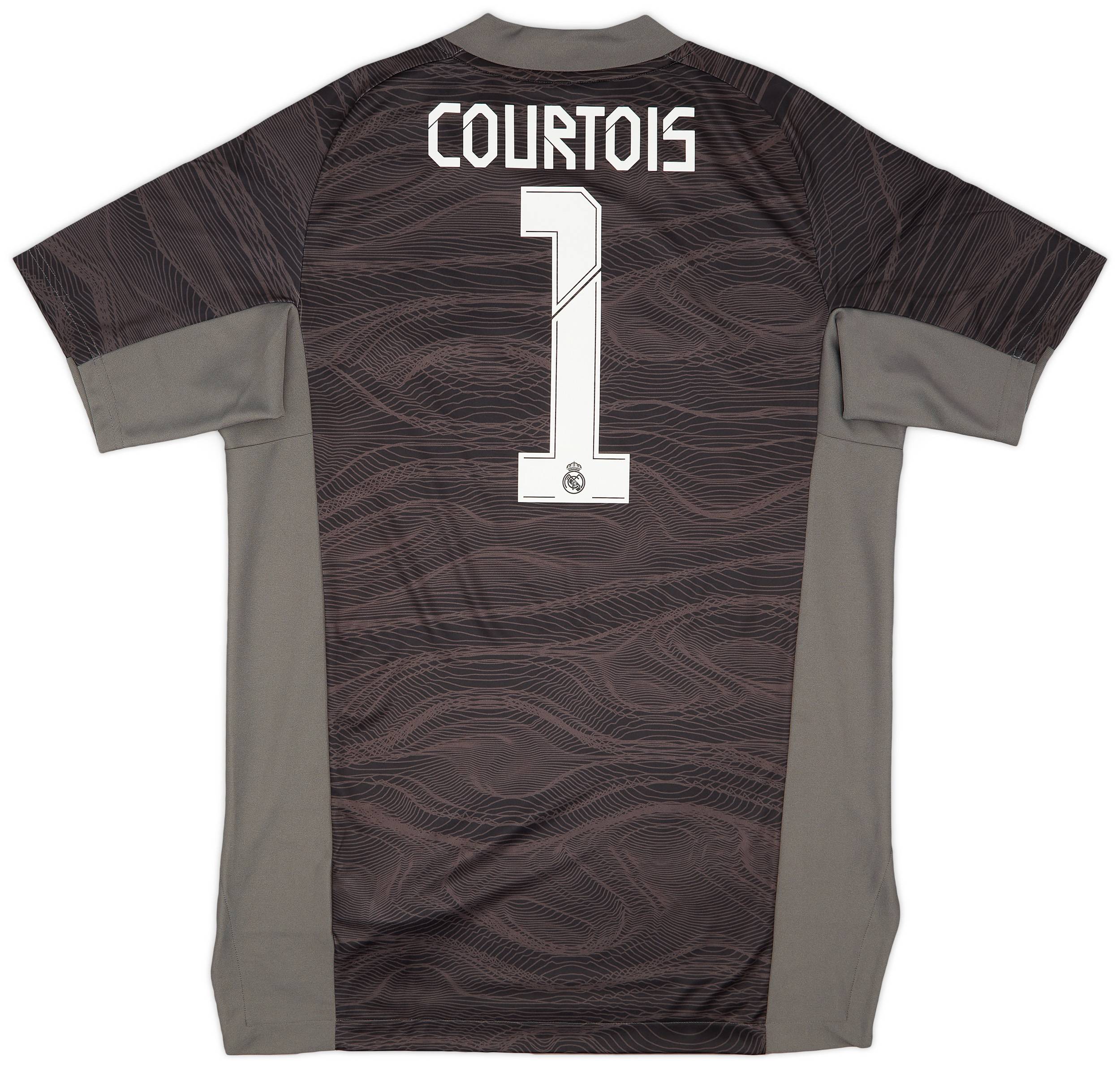 2021-22 Real Madrid GK S/S Shirt Courtois #1 (L)
