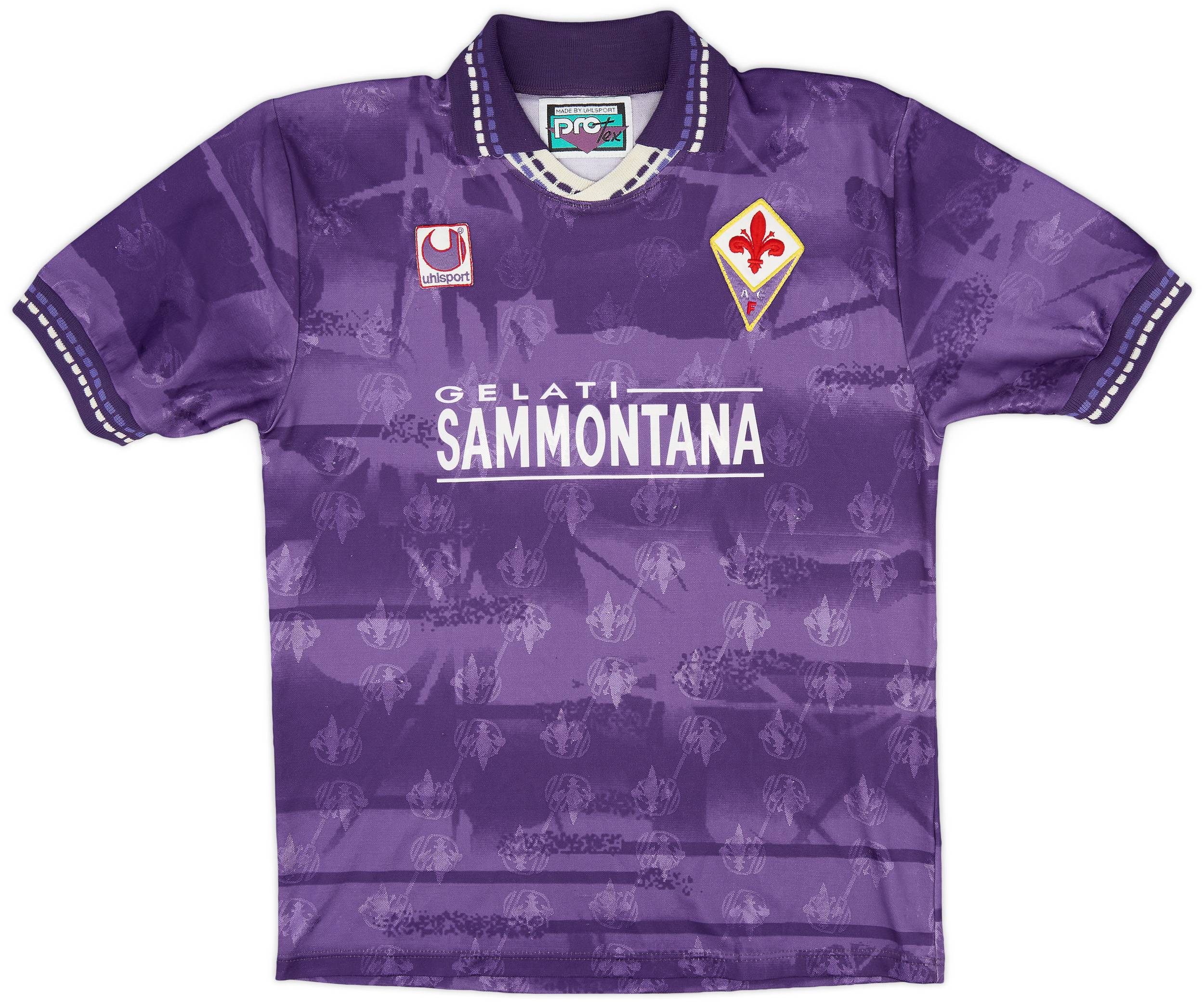 1994-95 Fiorentina Home Shirt - 8/10 - (M/L)