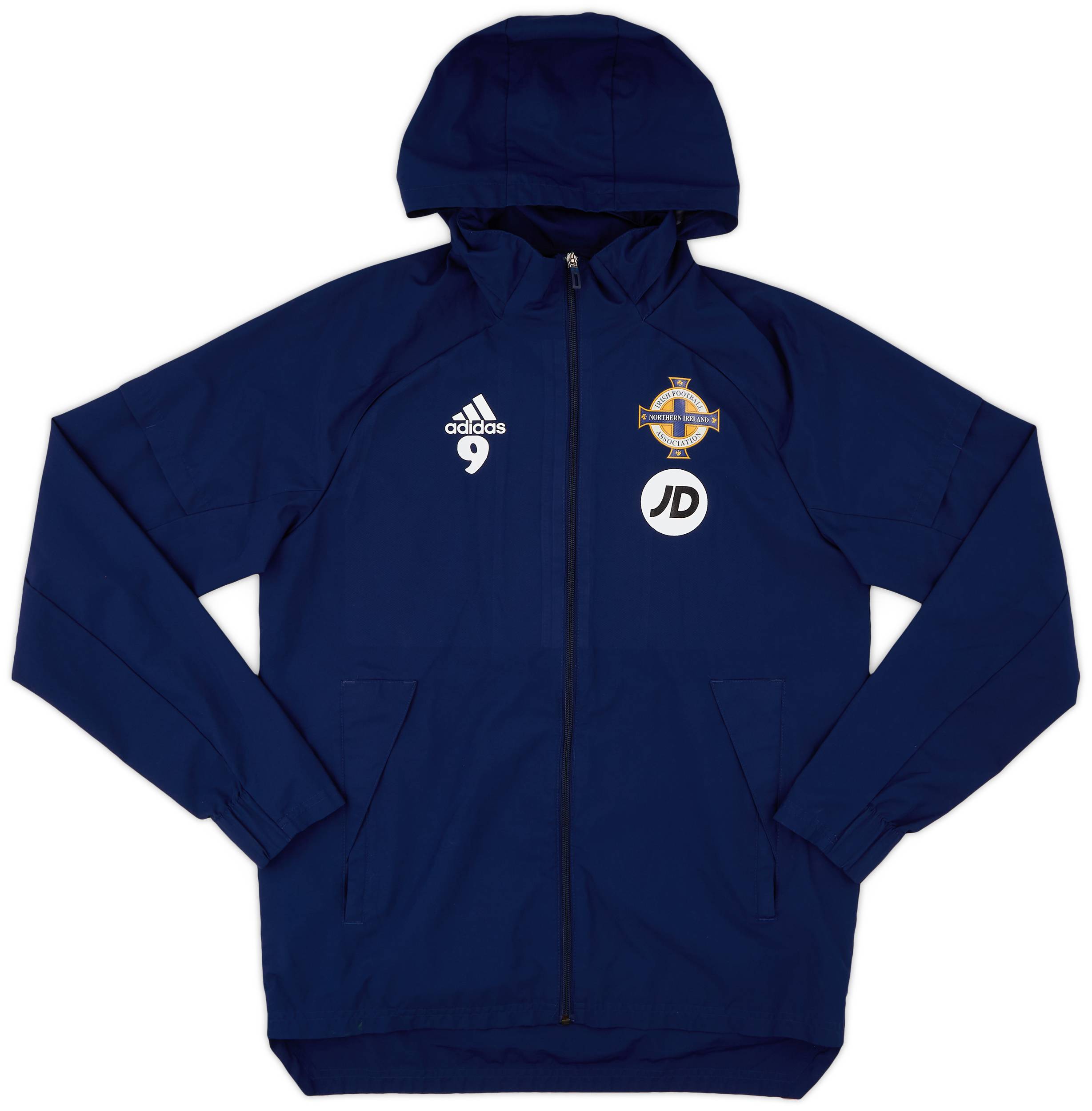 2019 20 Northern Ireland Player Issue adidas Track Jacket 8 10 S