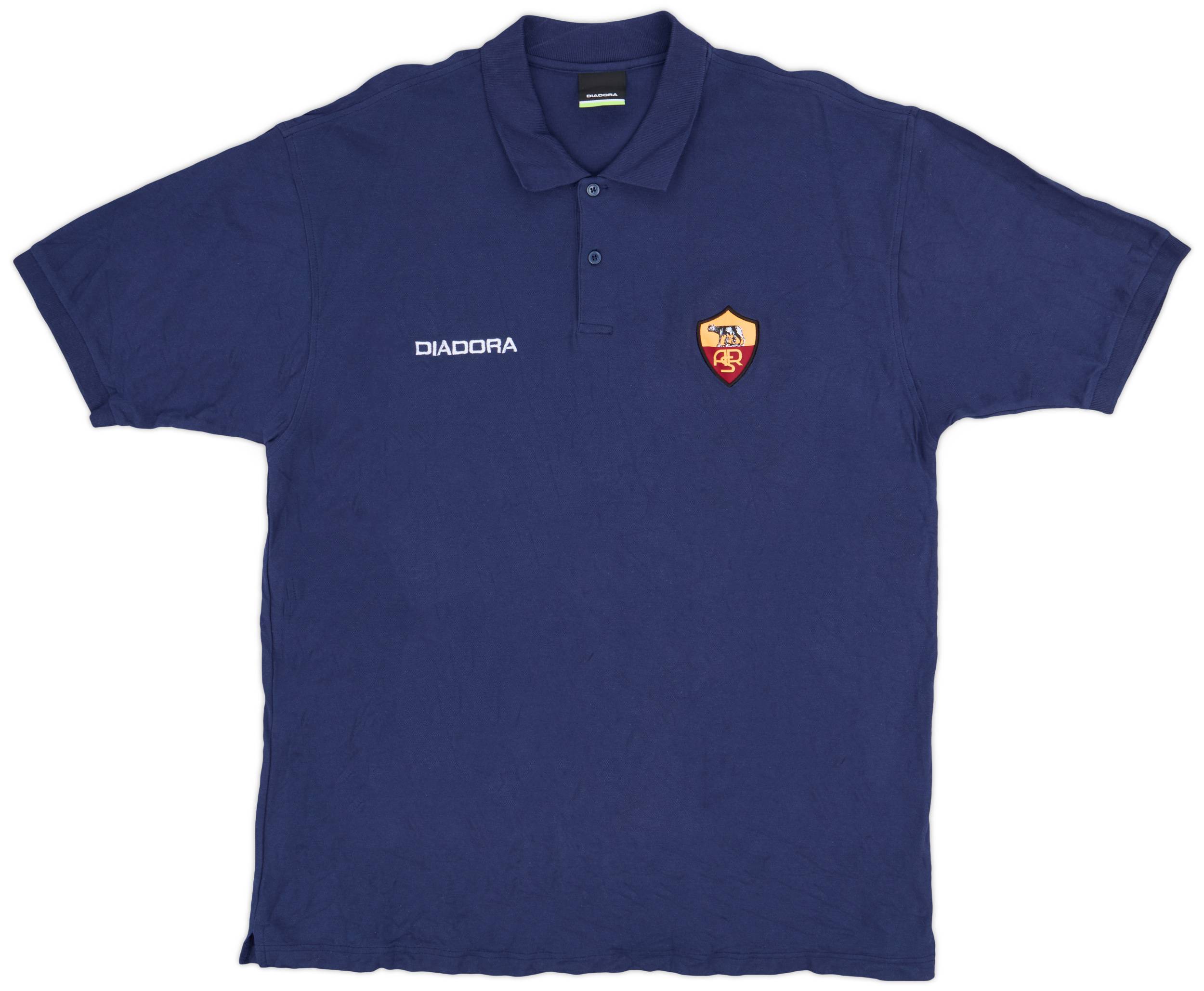1999 00 Roma Diadora Polo Shirt 9 10 XXL