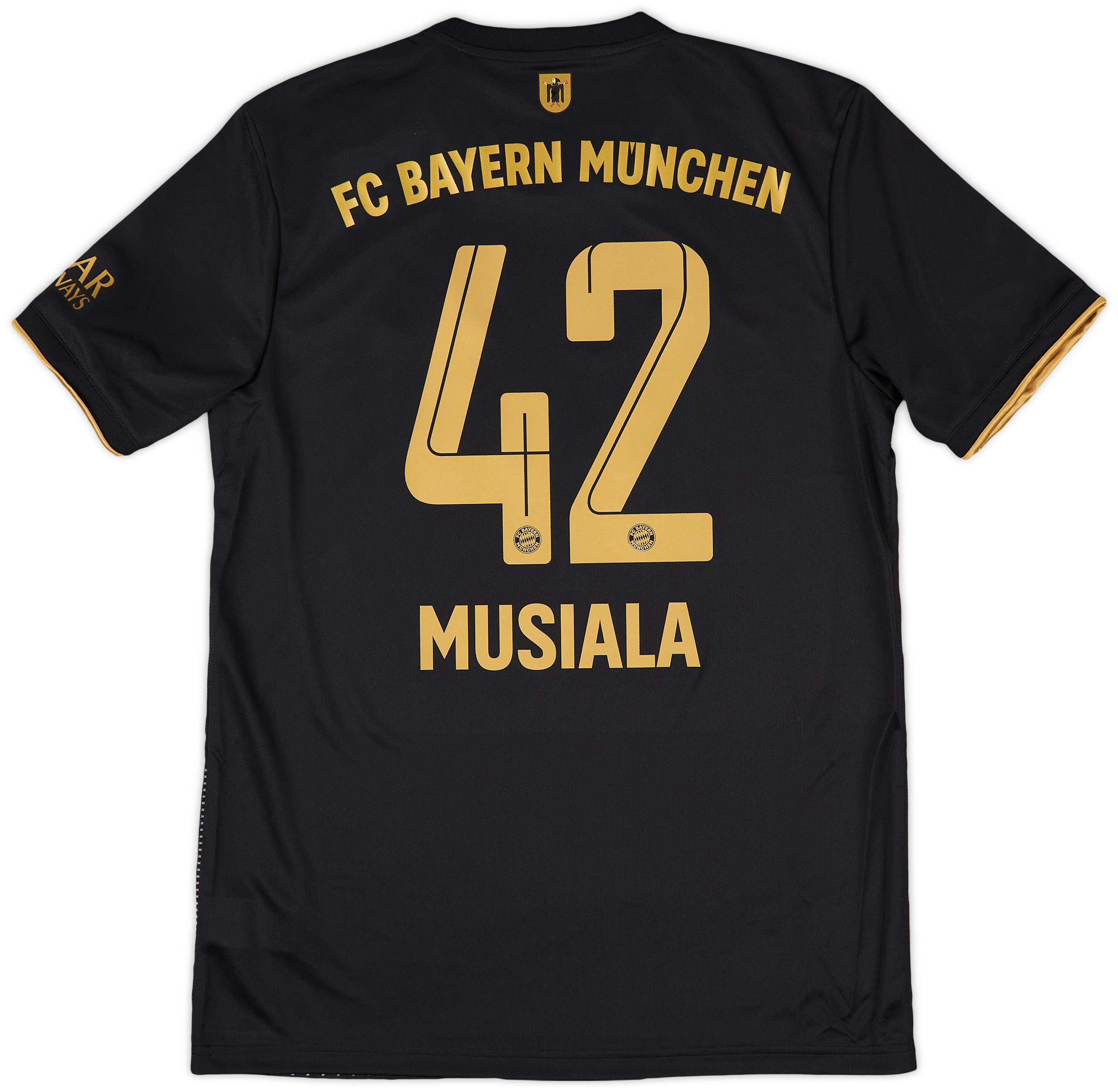 2021-22 Bayern Munich Authentic Home Shirt Musiala #42 - 10