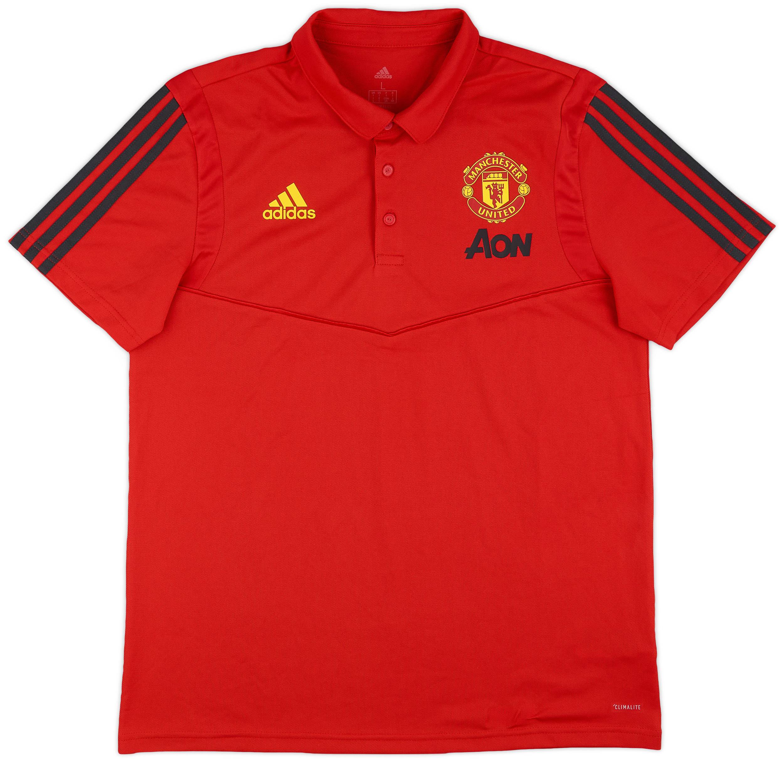 2019-20 Manchester United adidas Polo Shirt - 9/10 - (L)