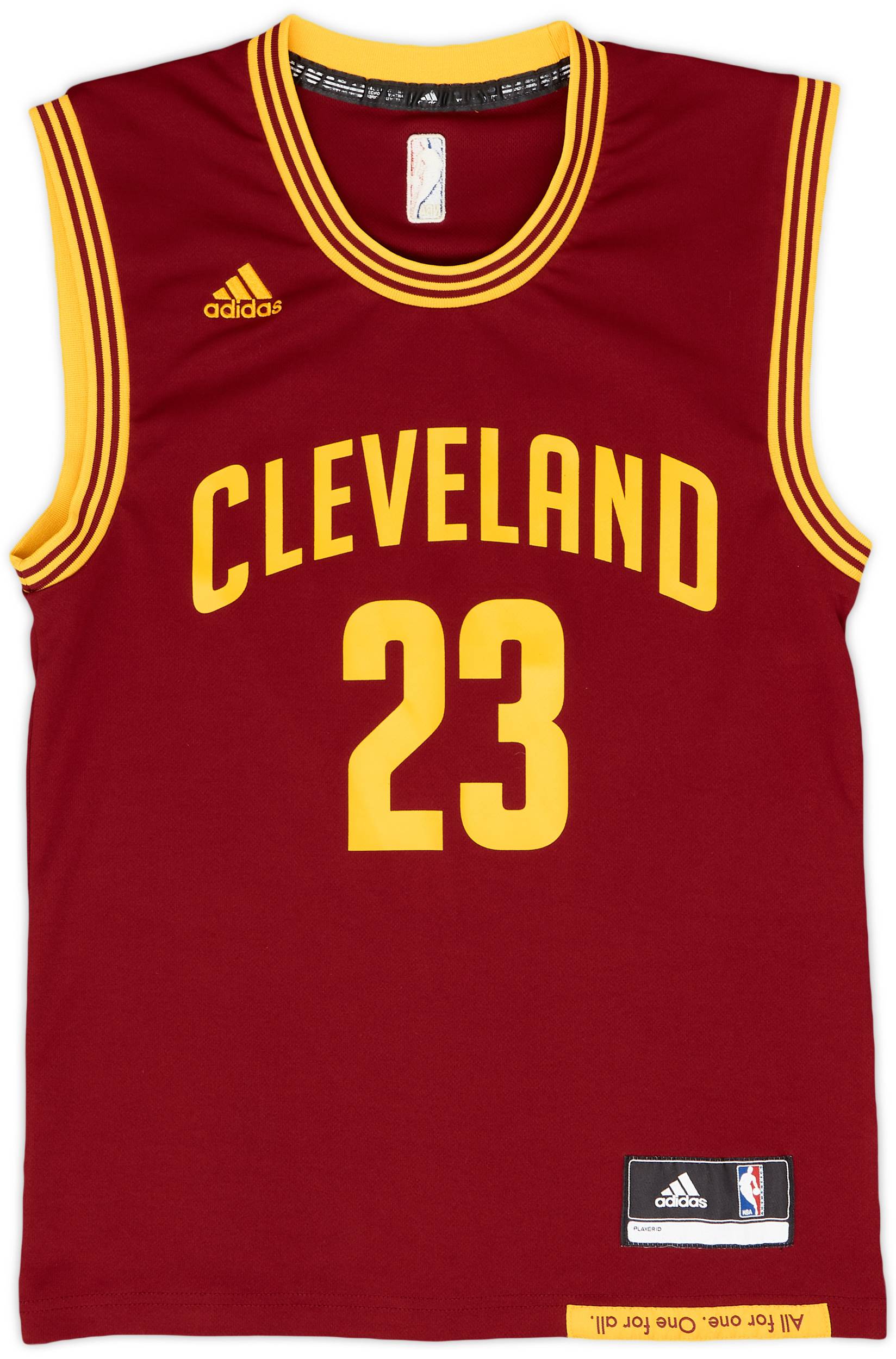 2014-17 Cleveland Cavaliers James #23 adidas Away Jersey - 9/10 - (XS)