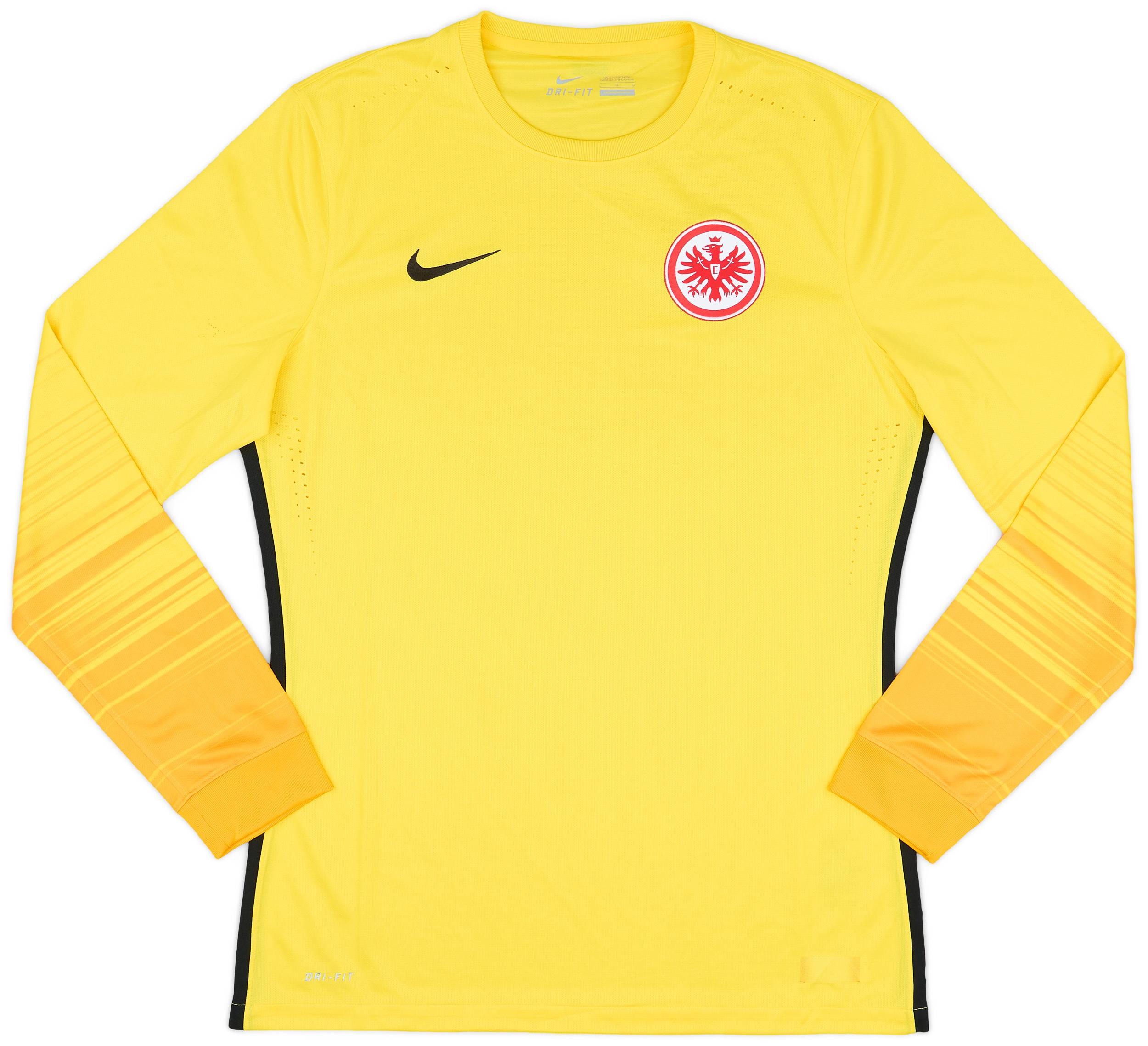 2015-16 Eintracht Frankfurt Player Issue GK Shirt - 7/10 - (L)