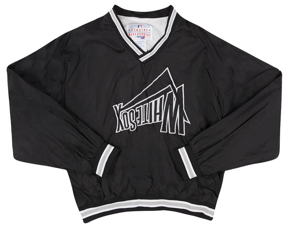 1990s Chicago White Sox Chalk Line Windbreaker Jacket M