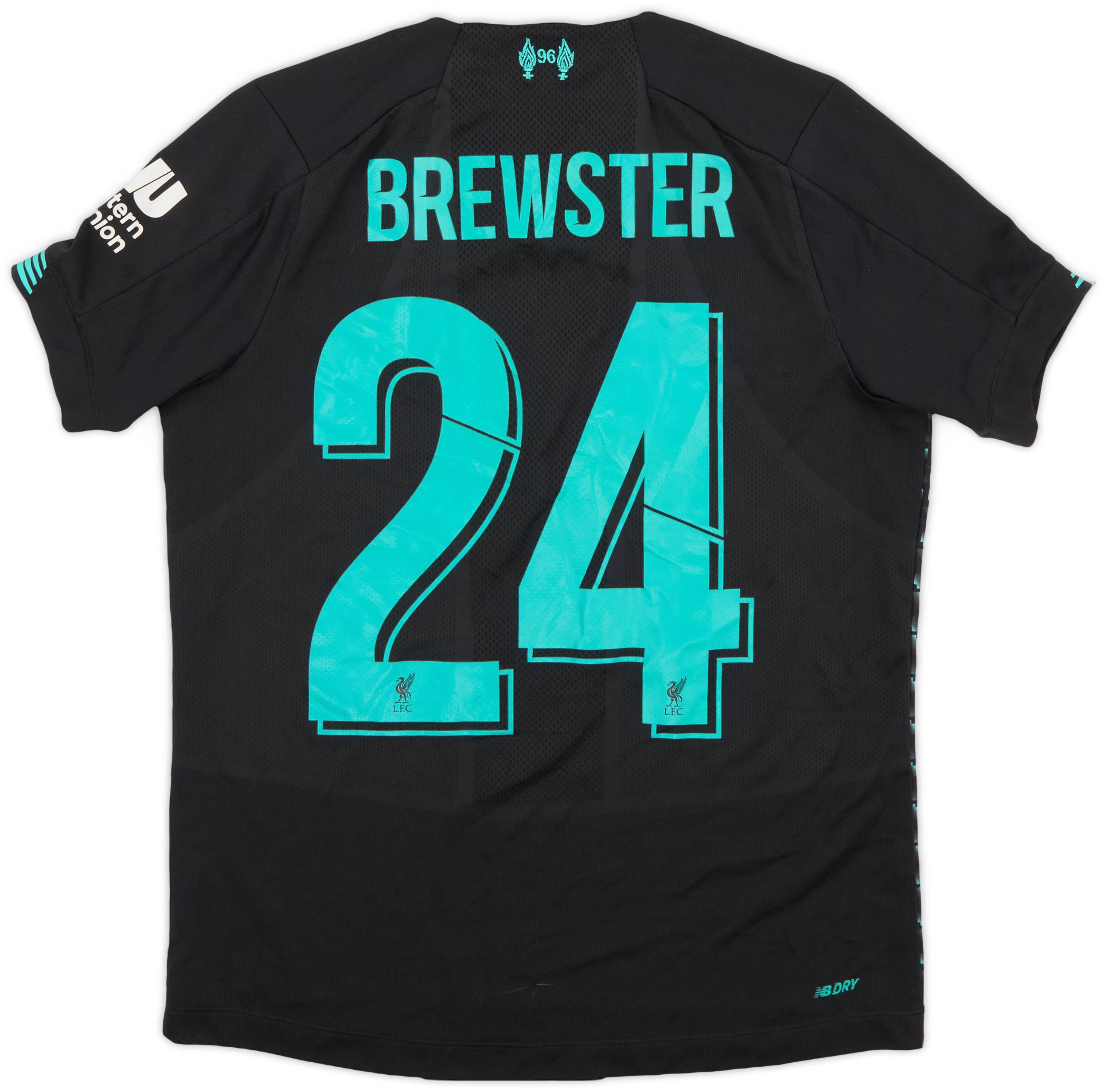 2019 20 Liverpool Third Shirt Brewster 24 7 10 L.Boys