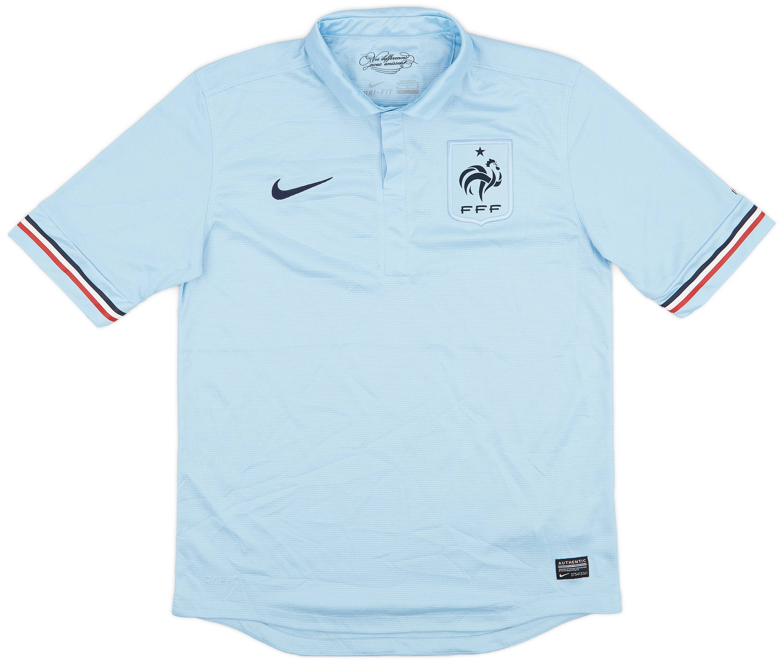 2013-14 France Away Shirt - 8/10 - (M)