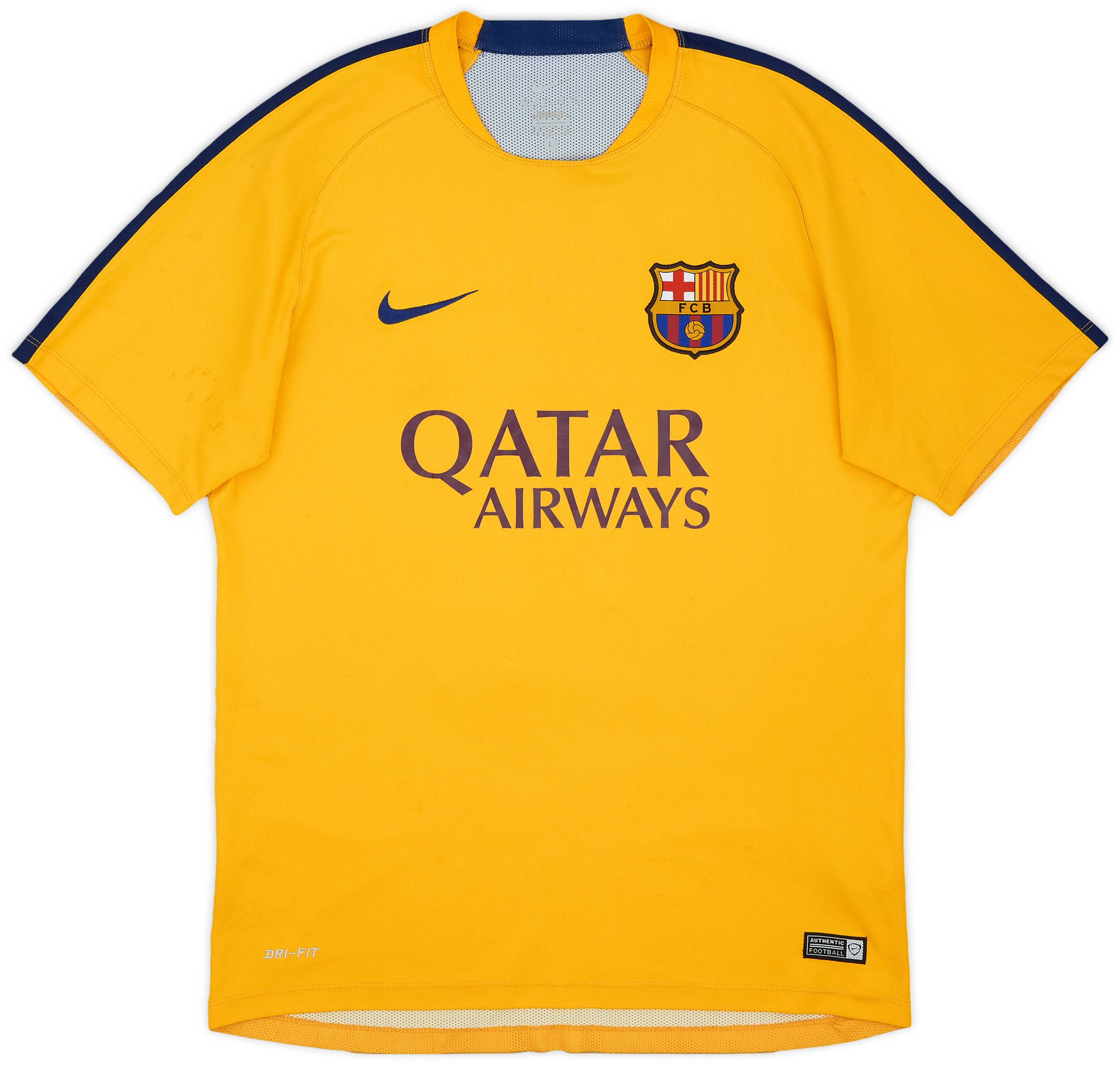2015-16 Barcelona Nike Training Shirt - 6/10 - (L)