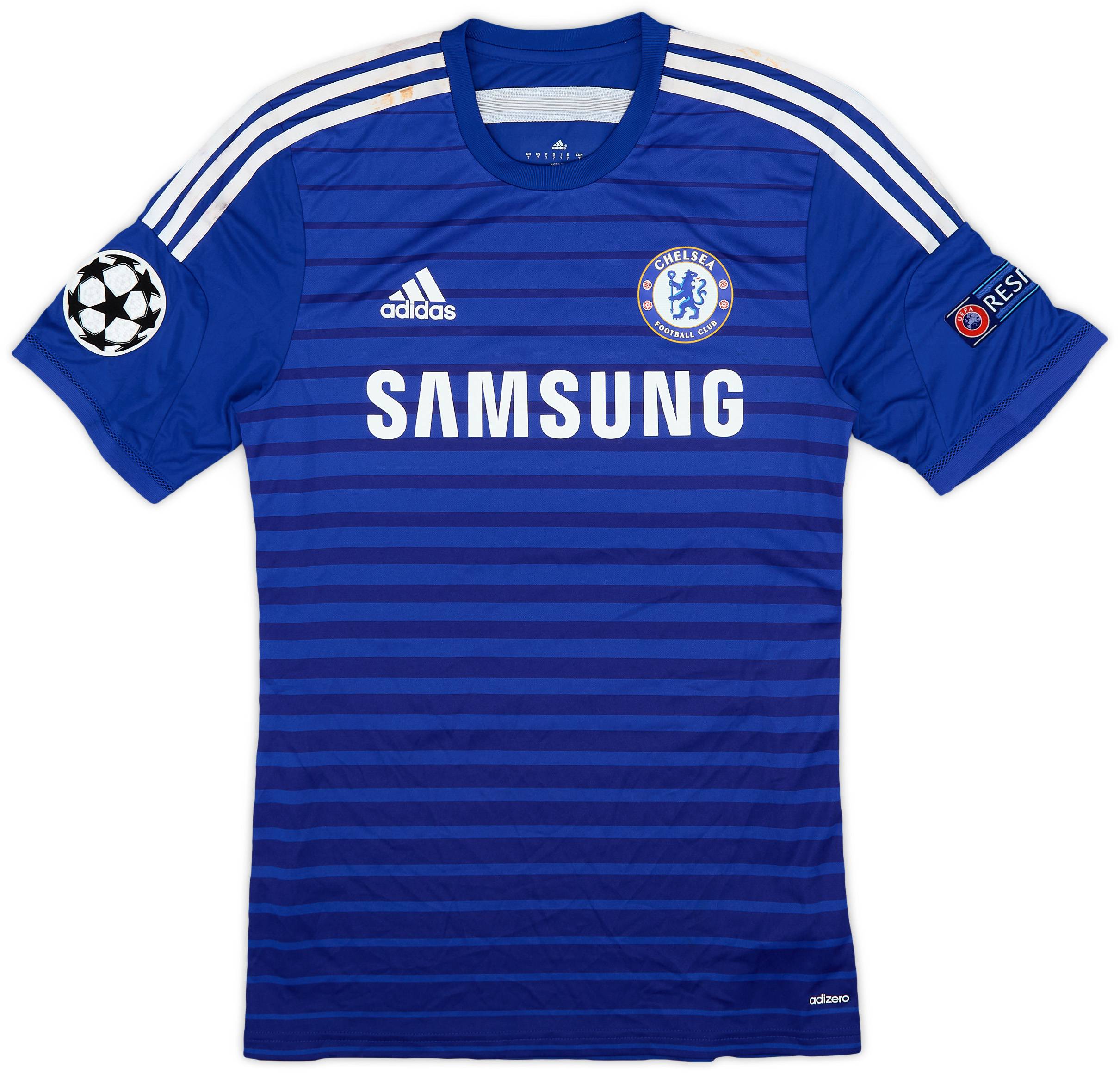 2014-15 Chelsea Match Issue Champions League Home Shirt