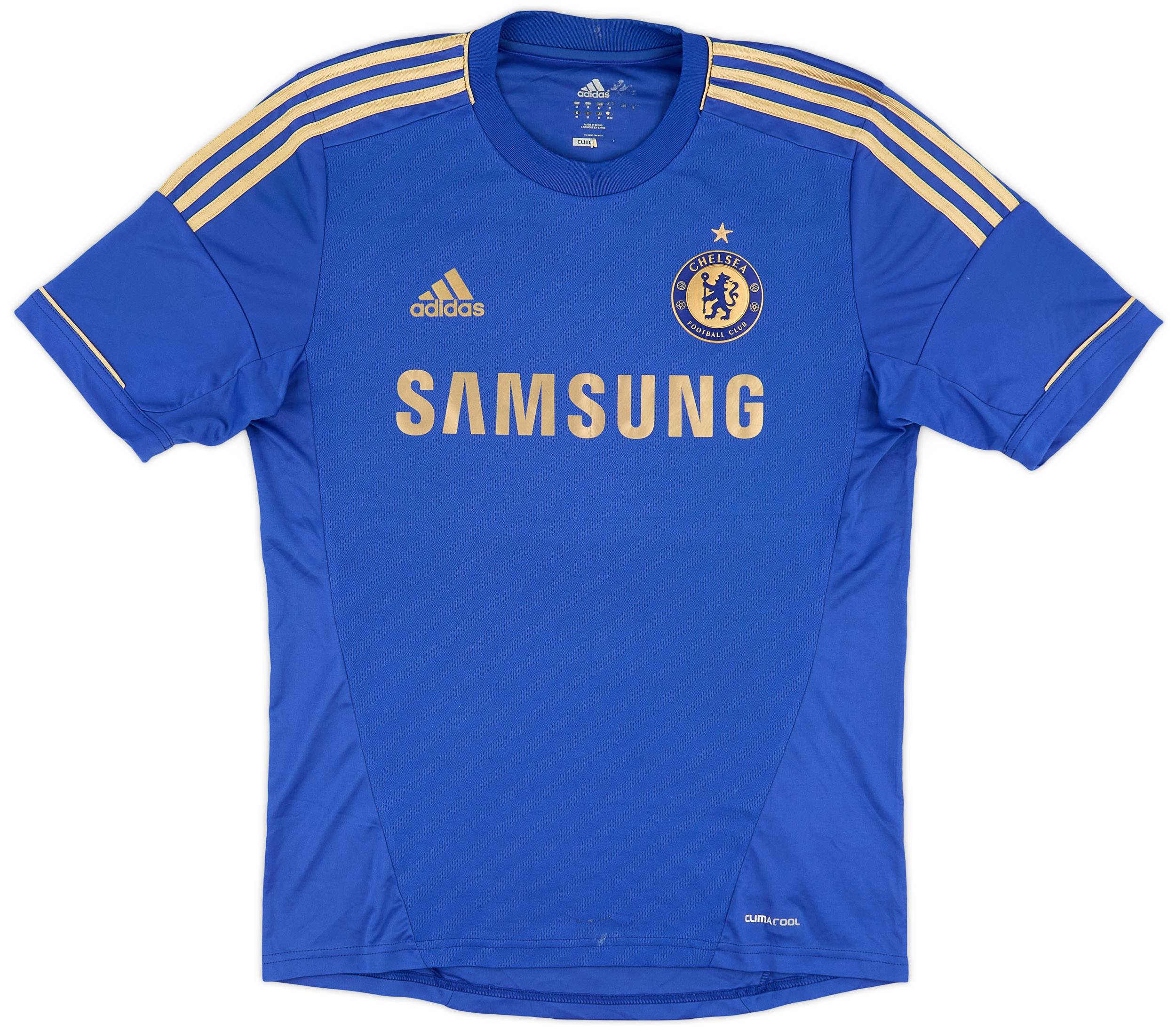 Chelsea 12-13 adidas ClimaCool シャツ・ショーツ 2012-13 Chelsea Home Shirt Champions of Europe #12 - 5/10 - (M)