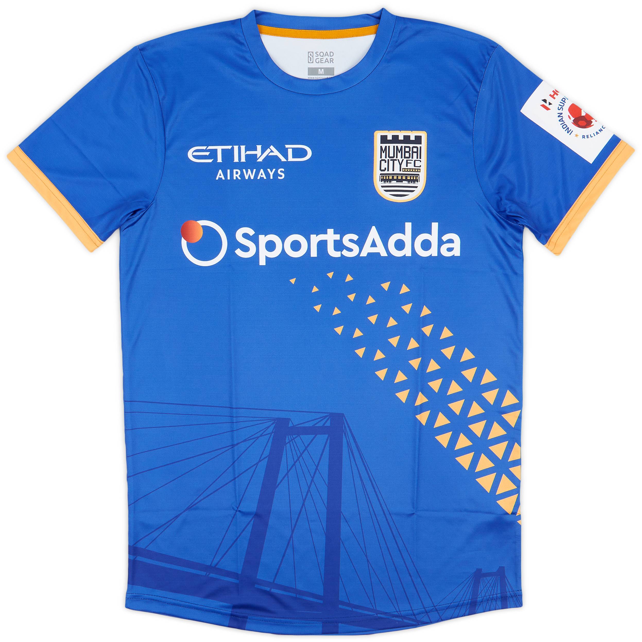2019-20 Mumbai City Home Shirt - 8/10 - (M)