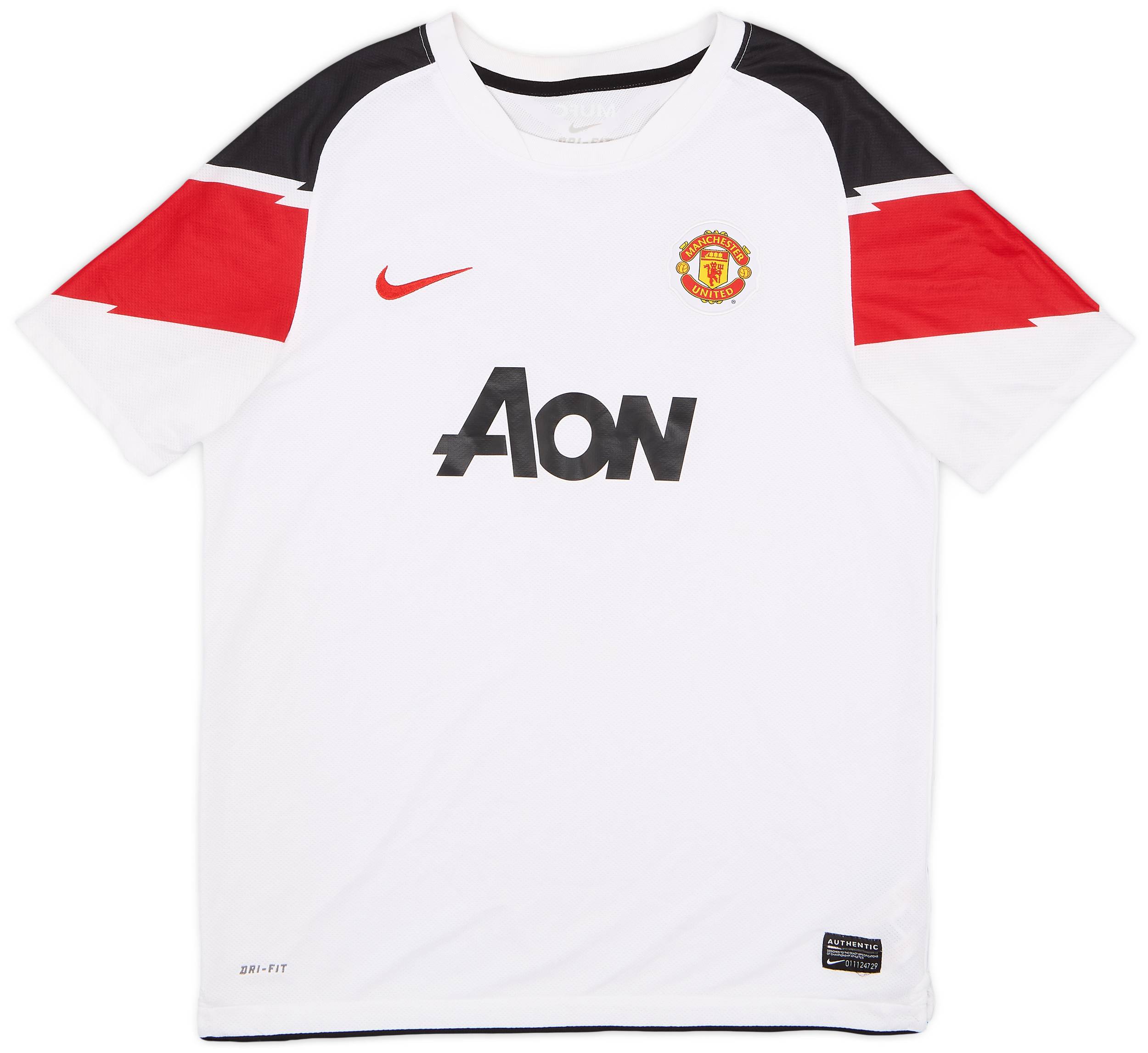 2010-12 Manchester United Away Shirt - 9/10 - (XL.Boys)