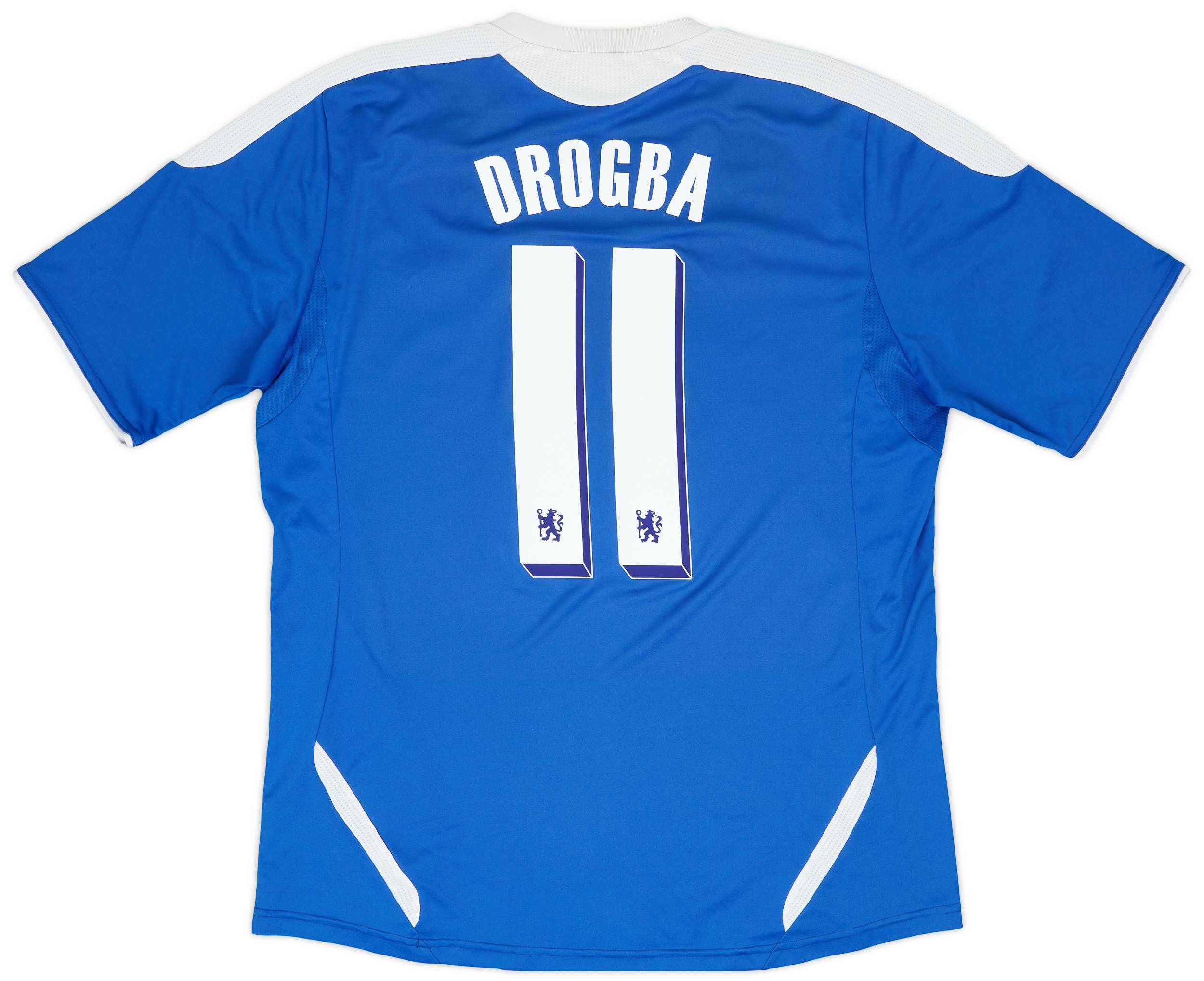 2011-12 Chelsea Home Shirt Drogba #11 - 7/10 - (L)