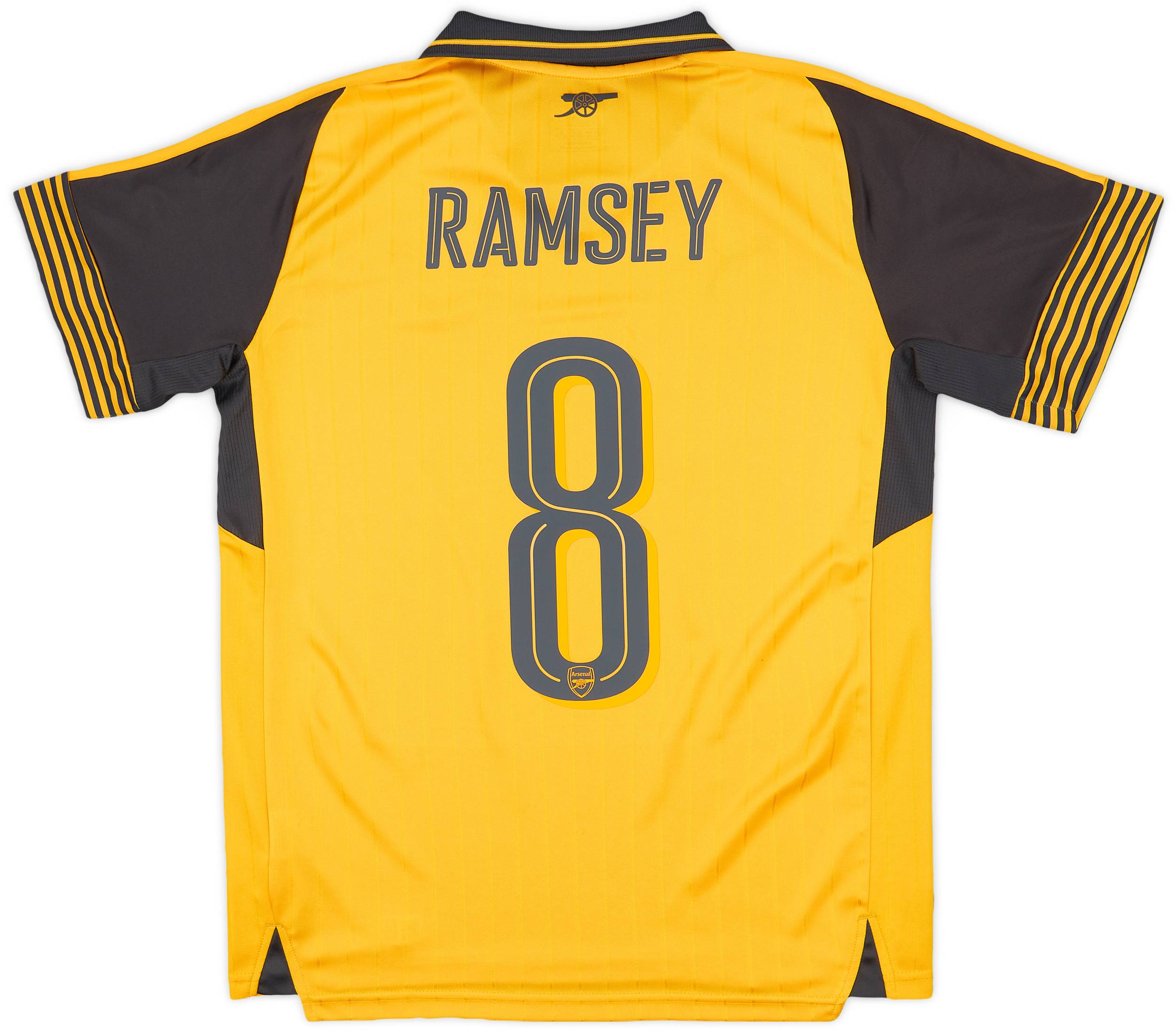 2016-17 Arsenal Away Shirt Ramsey #8 - 6/10 - (XL.Boys)