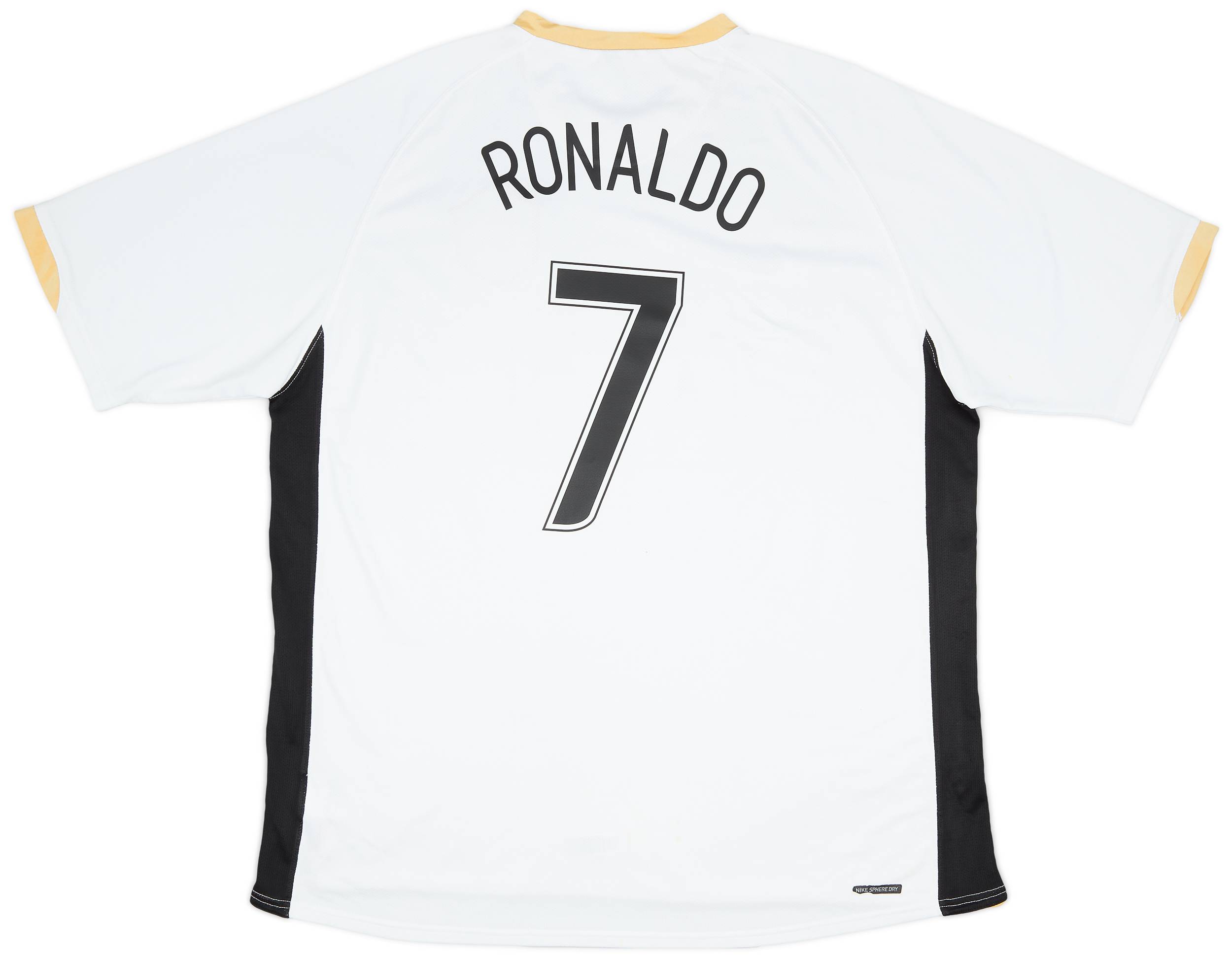 2006-08 Manchester United Away Shirt Ronaldo #7 - 9/10 - (XXL)