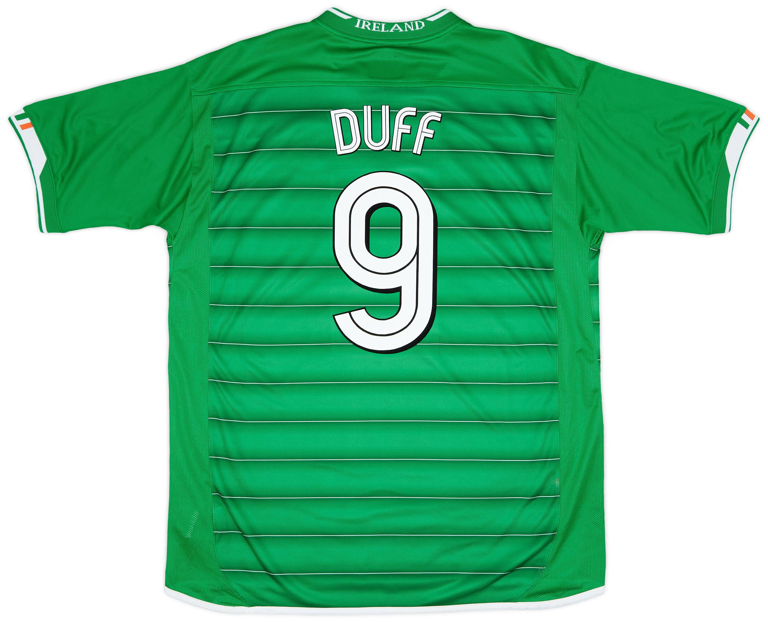 2003-04 Ireland Home Shirt Duff #9 - 8/10 - (XL)