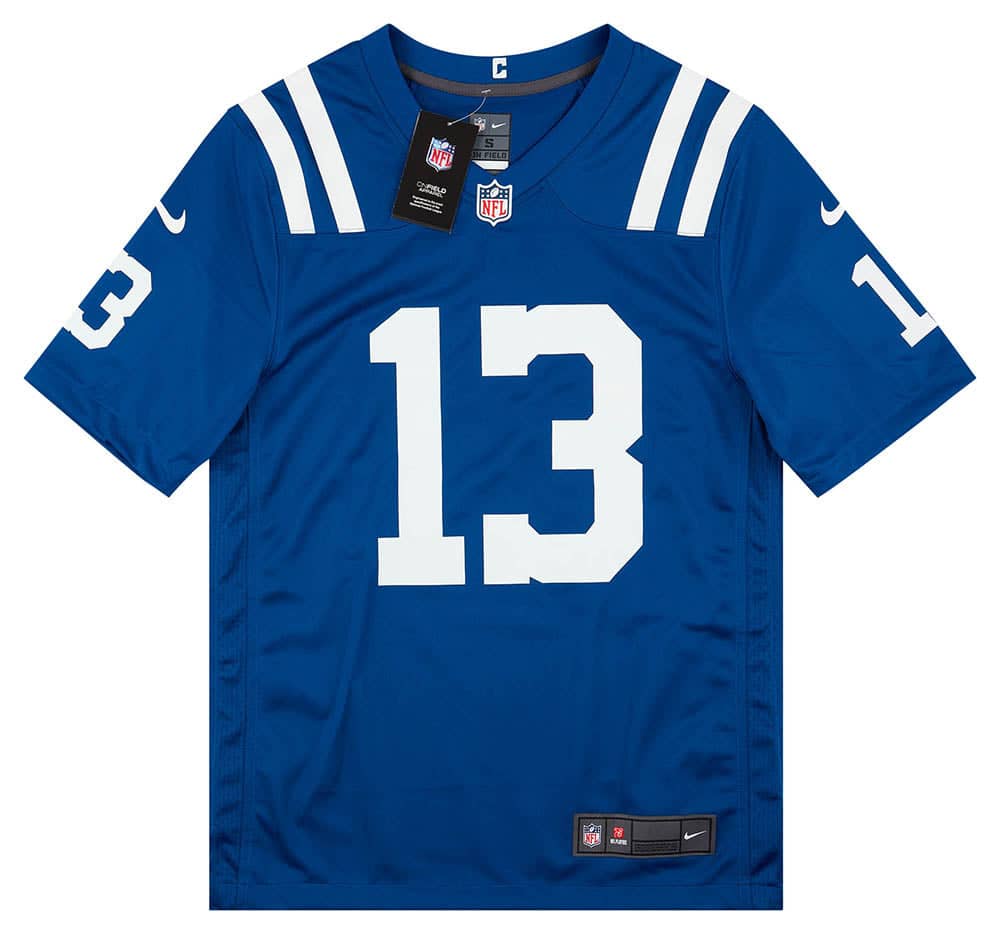 2018 21 Indianapolis Colts Hilton 13 Nike Game Jersey Home S W Tags