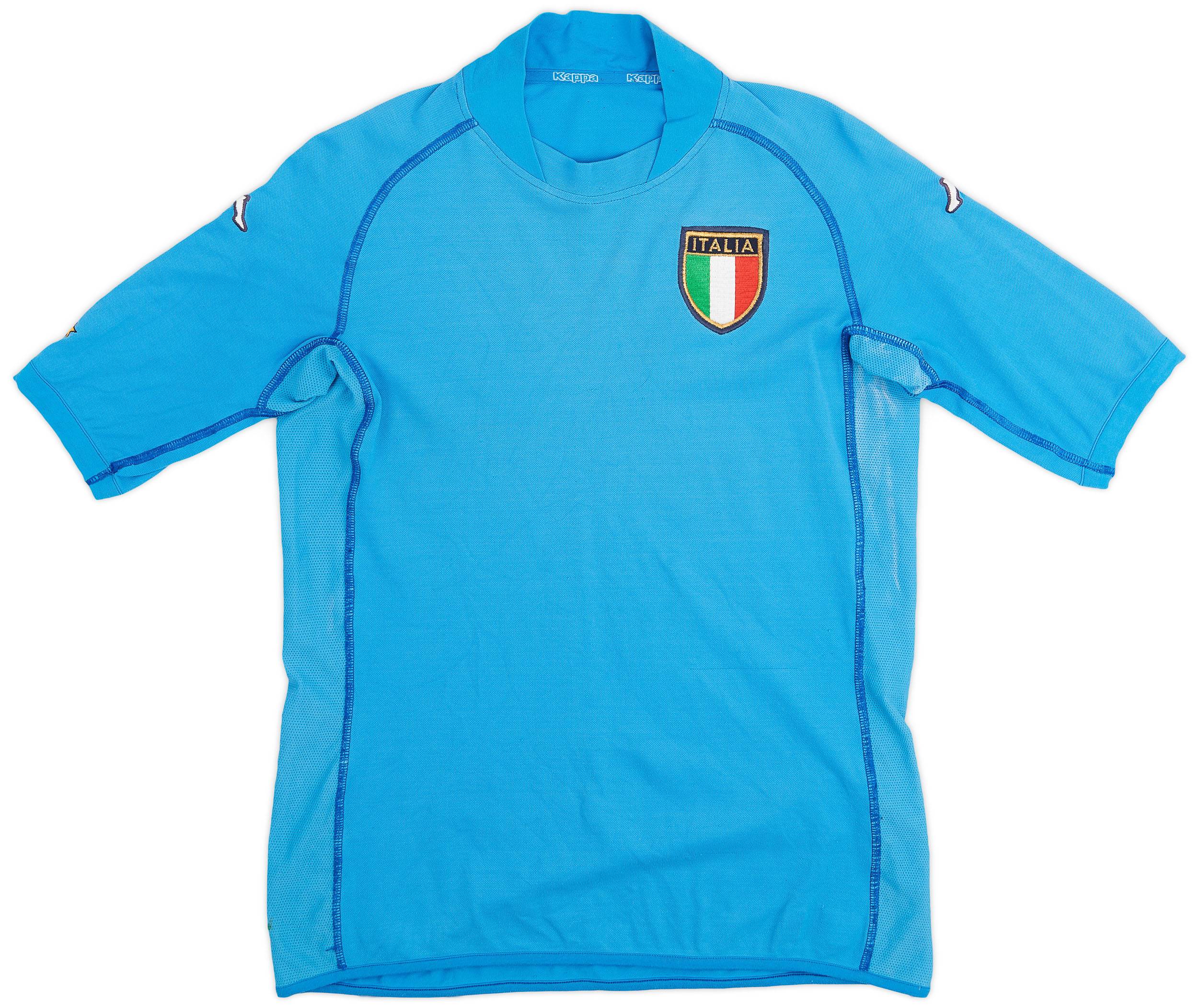 2002 Italy Home Shirt - 4/10 - (XXL.Boys)
