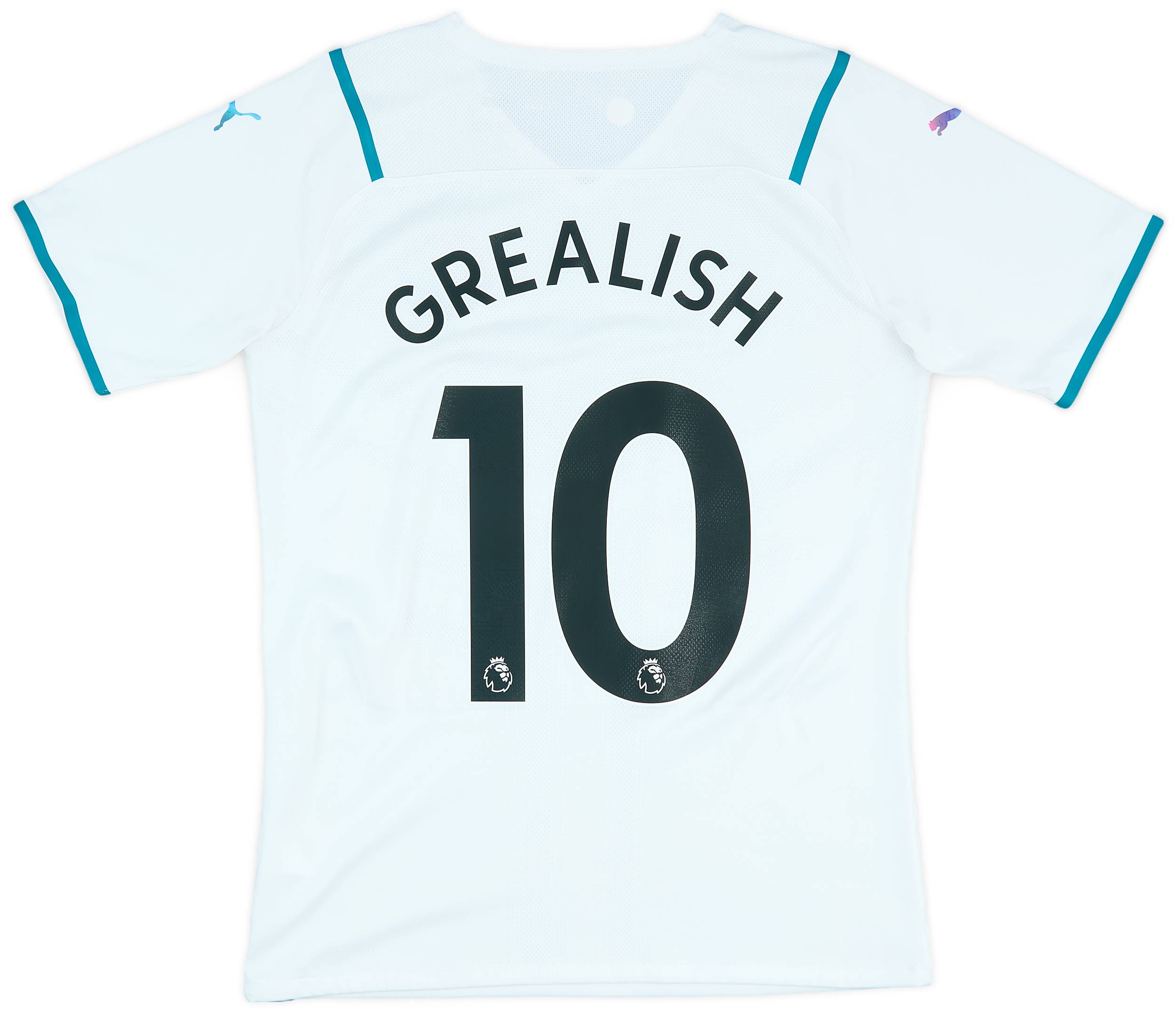 2021-22 Manchester City Authentic Away Shirt Grealish #10