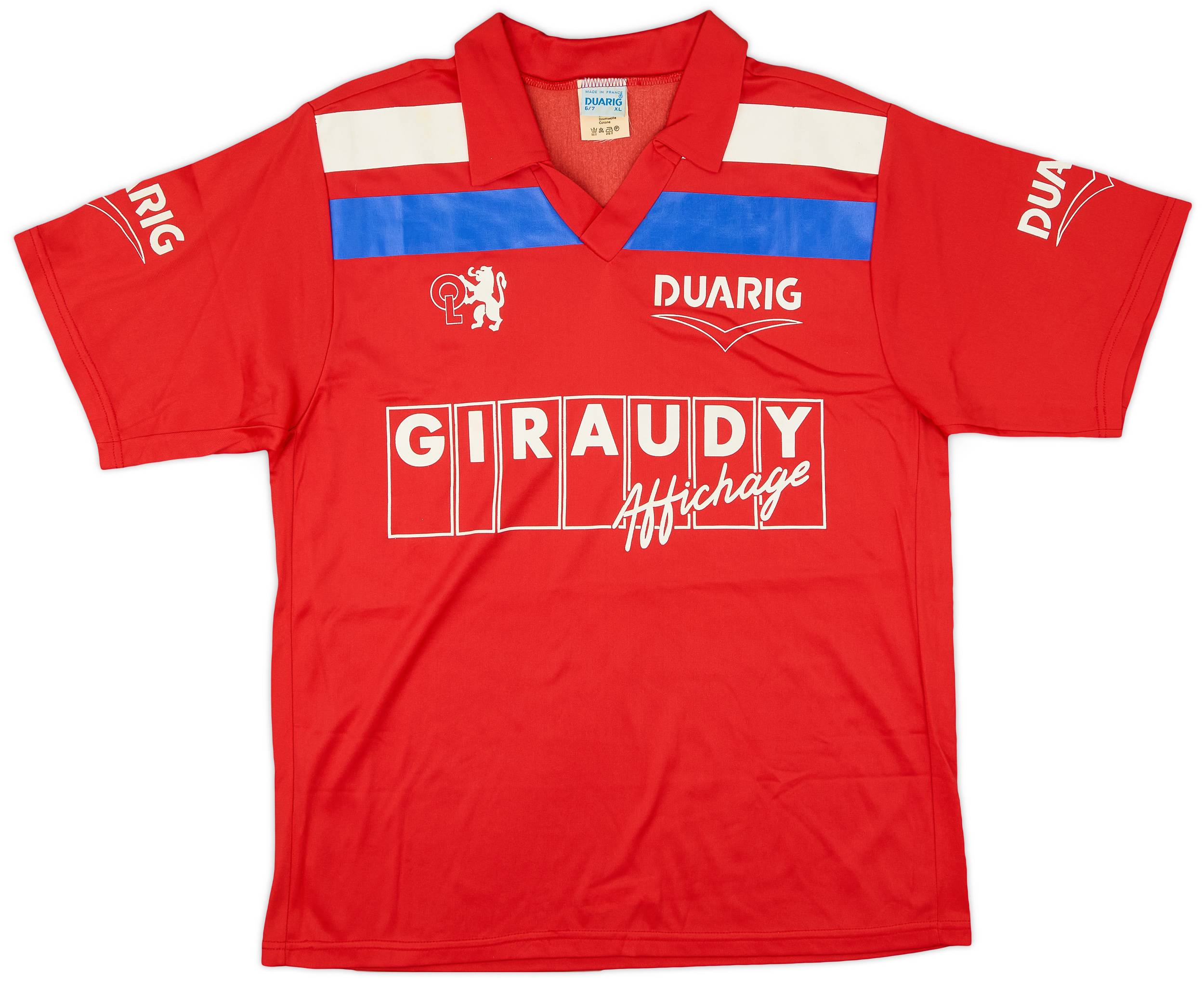 1988-89 Lyon Home Shirt - 10/10 - (XL)