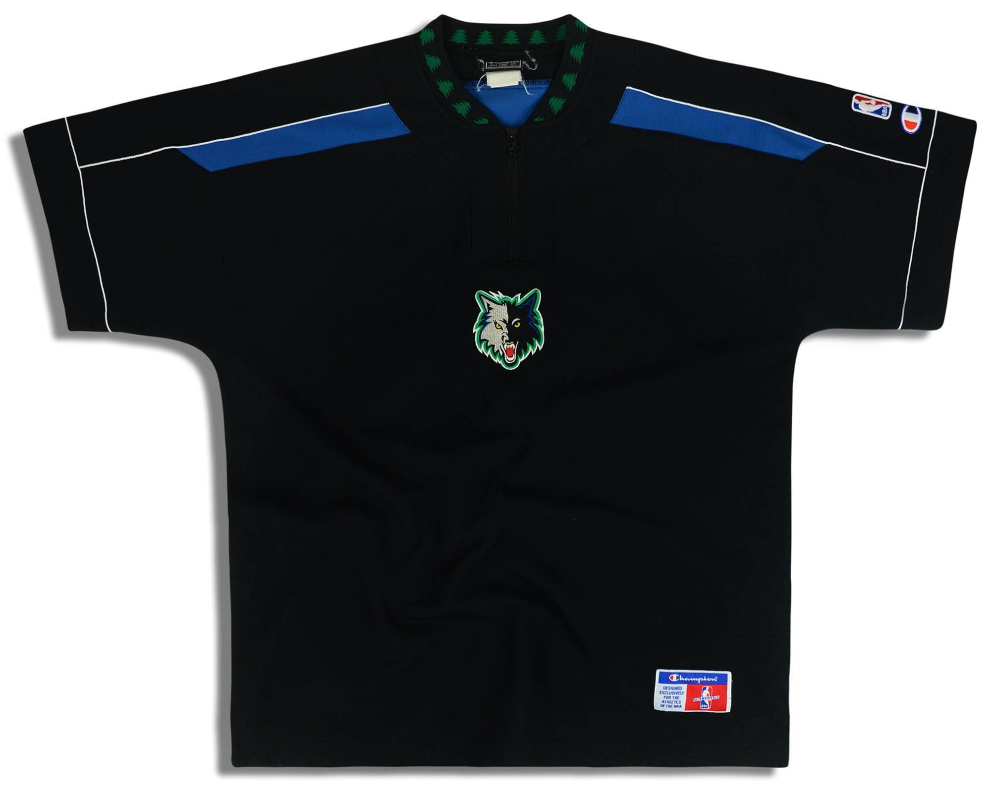 1996-02 Authentic Minnesota Timberwolves Champion Shooting Shirt XL