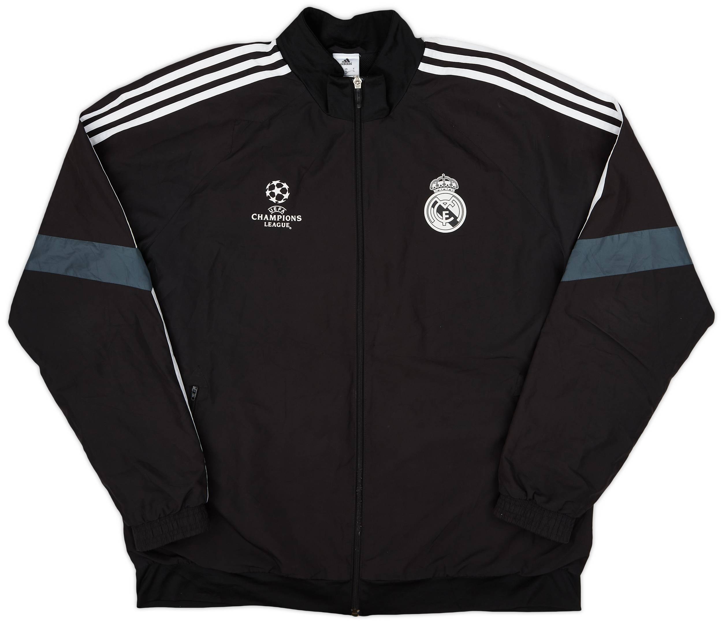 2014-15 Real Madrid adidas CL Track Jacket - 8/10 - (XL)