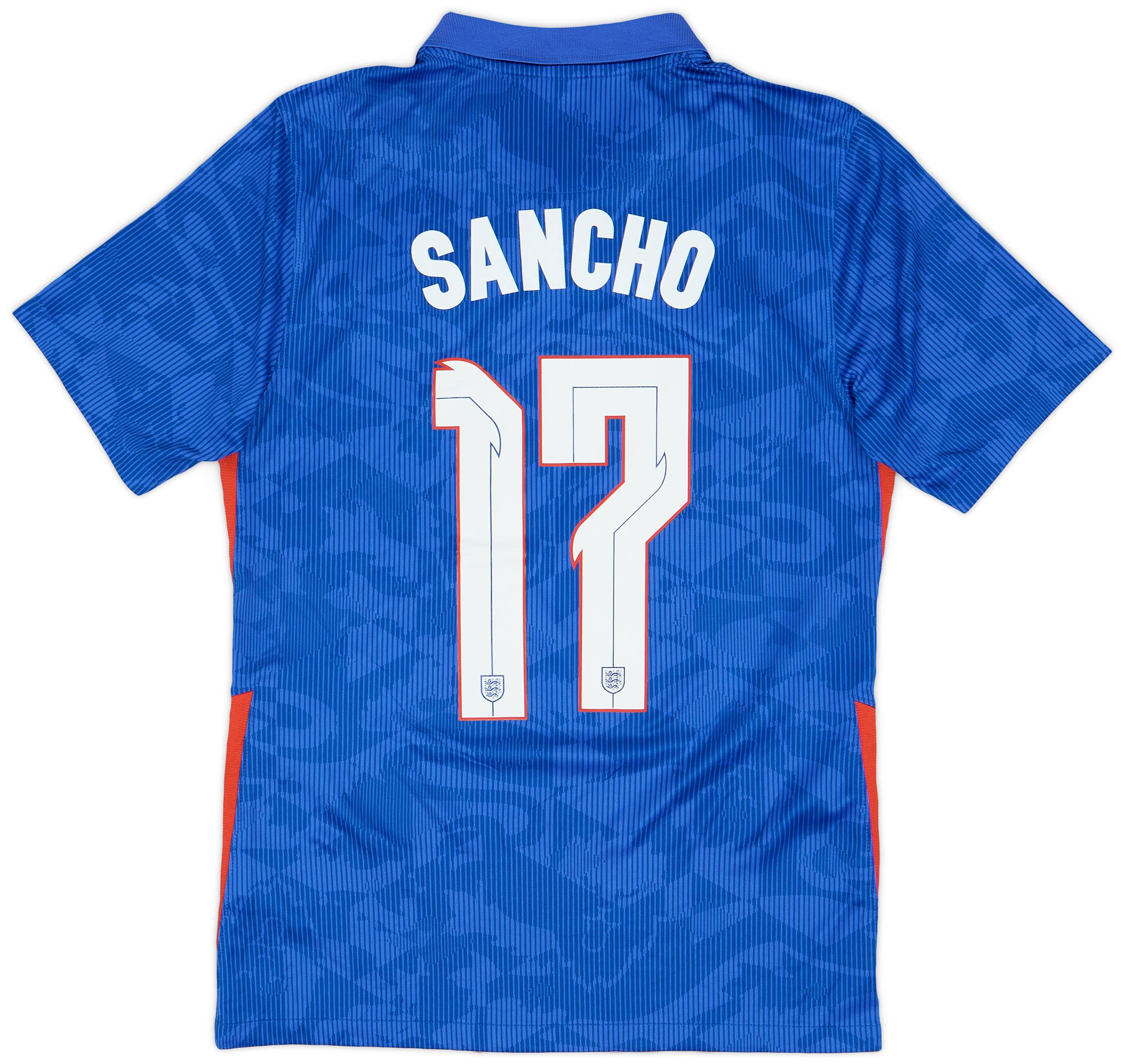 2020-21 England Away Shirt Sancho #17 - 10/10 - (S)