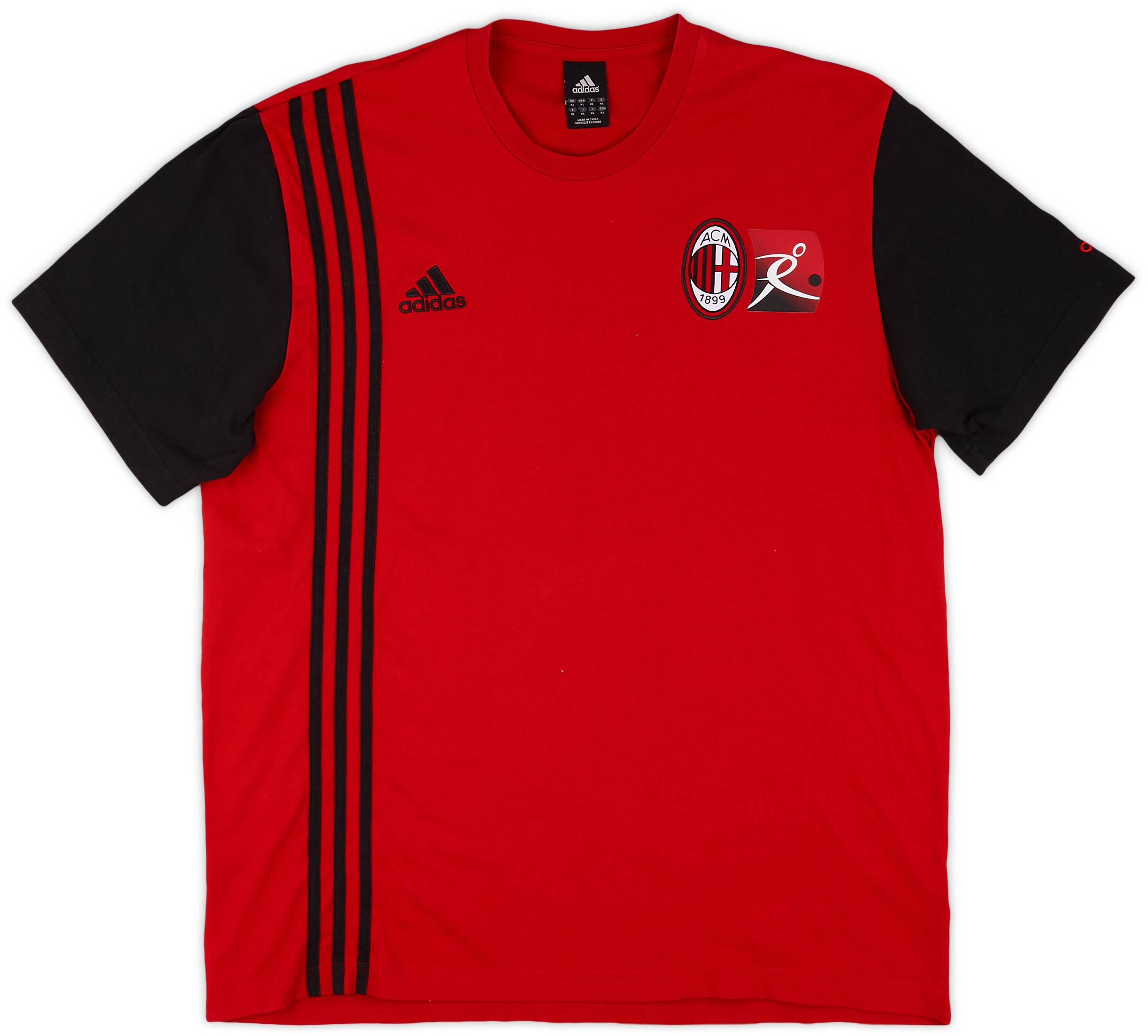 2010-11 AC MIlan adidas Youth Camp Training Shirt - 9/10 - (XL)