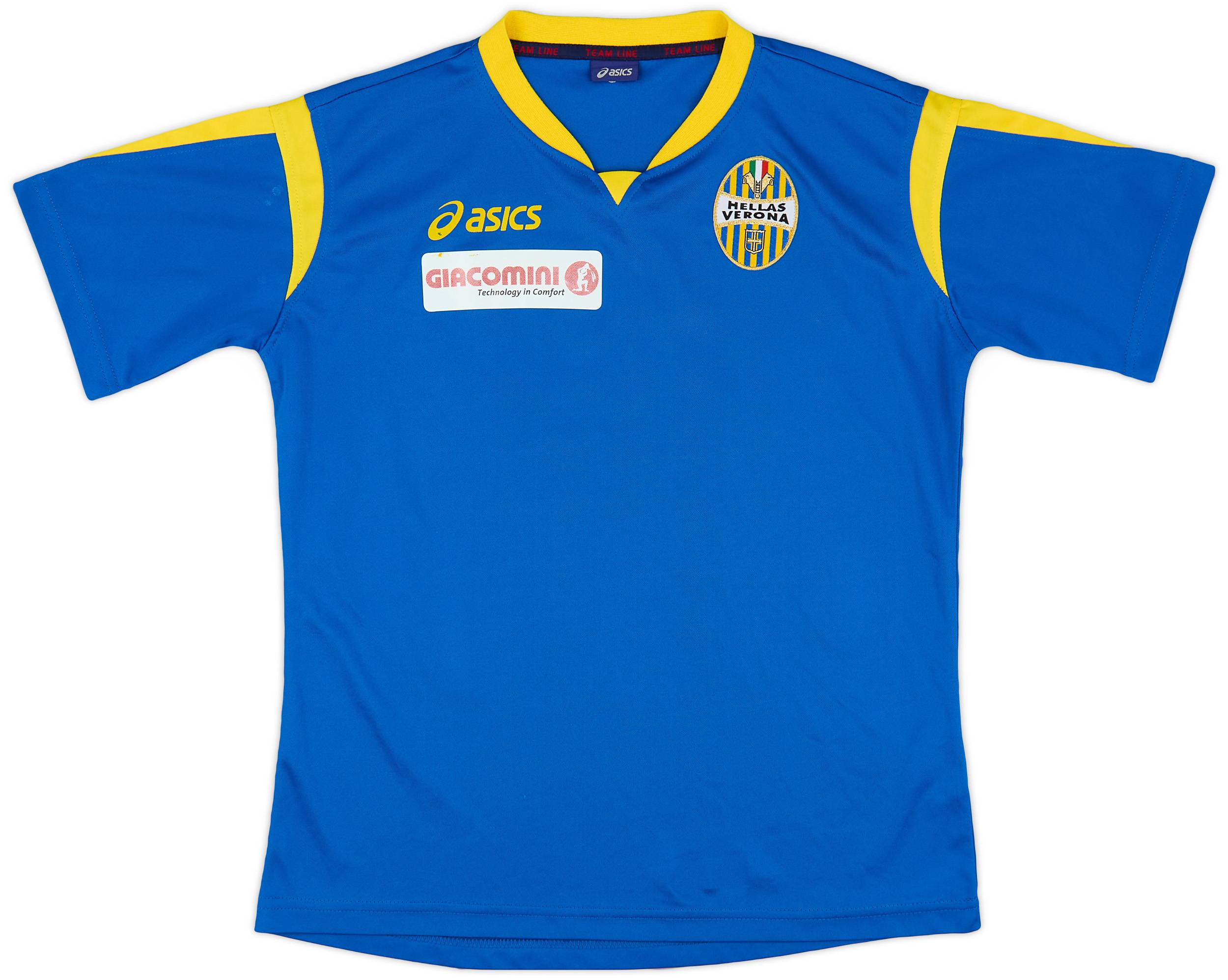 2009-10 Hellas Verona Asics Training Shirt - 7/10 - (L.Boys)