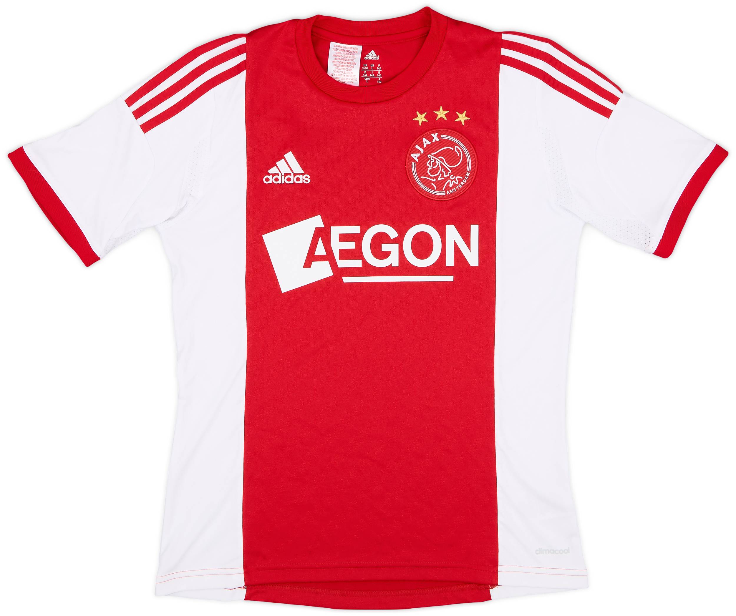 2013-14 Ajax Home Shirt - 10/10 - (L.Boys)
