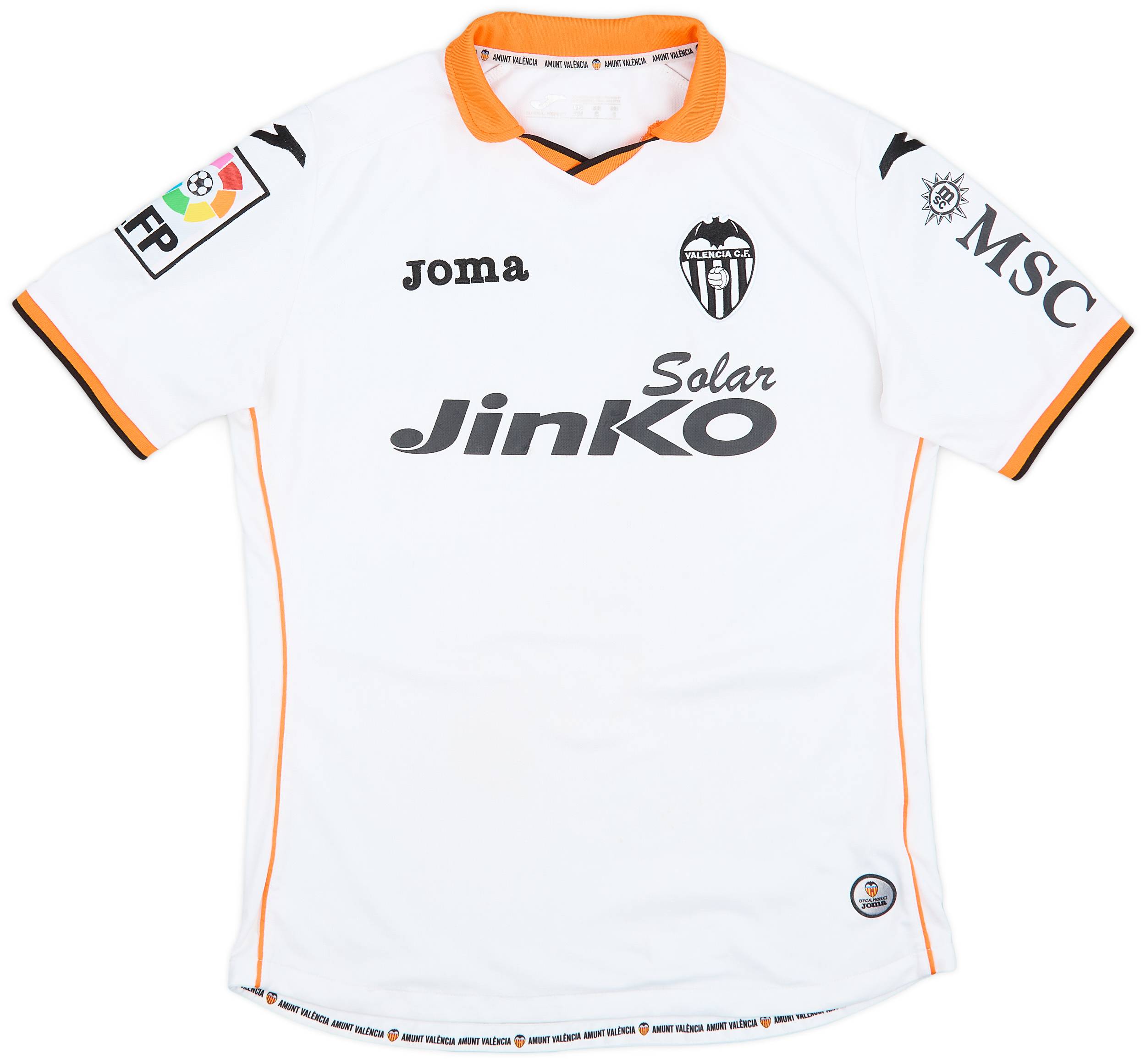 2013-14 Valencia Home Shirt - 7/10 - (S)