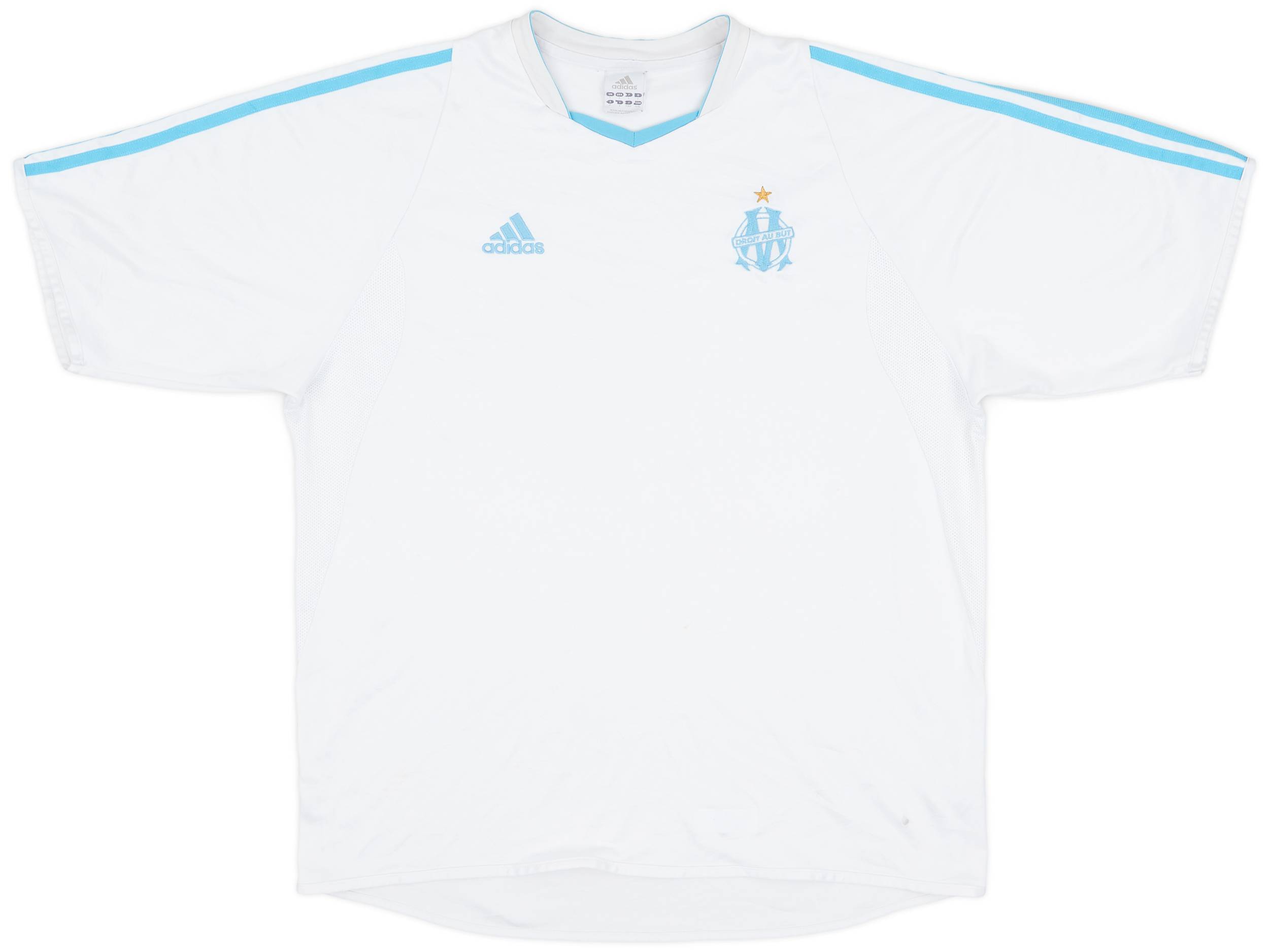 2003-04 Olympique Marseille Home Shirt - 4/10 - (L)