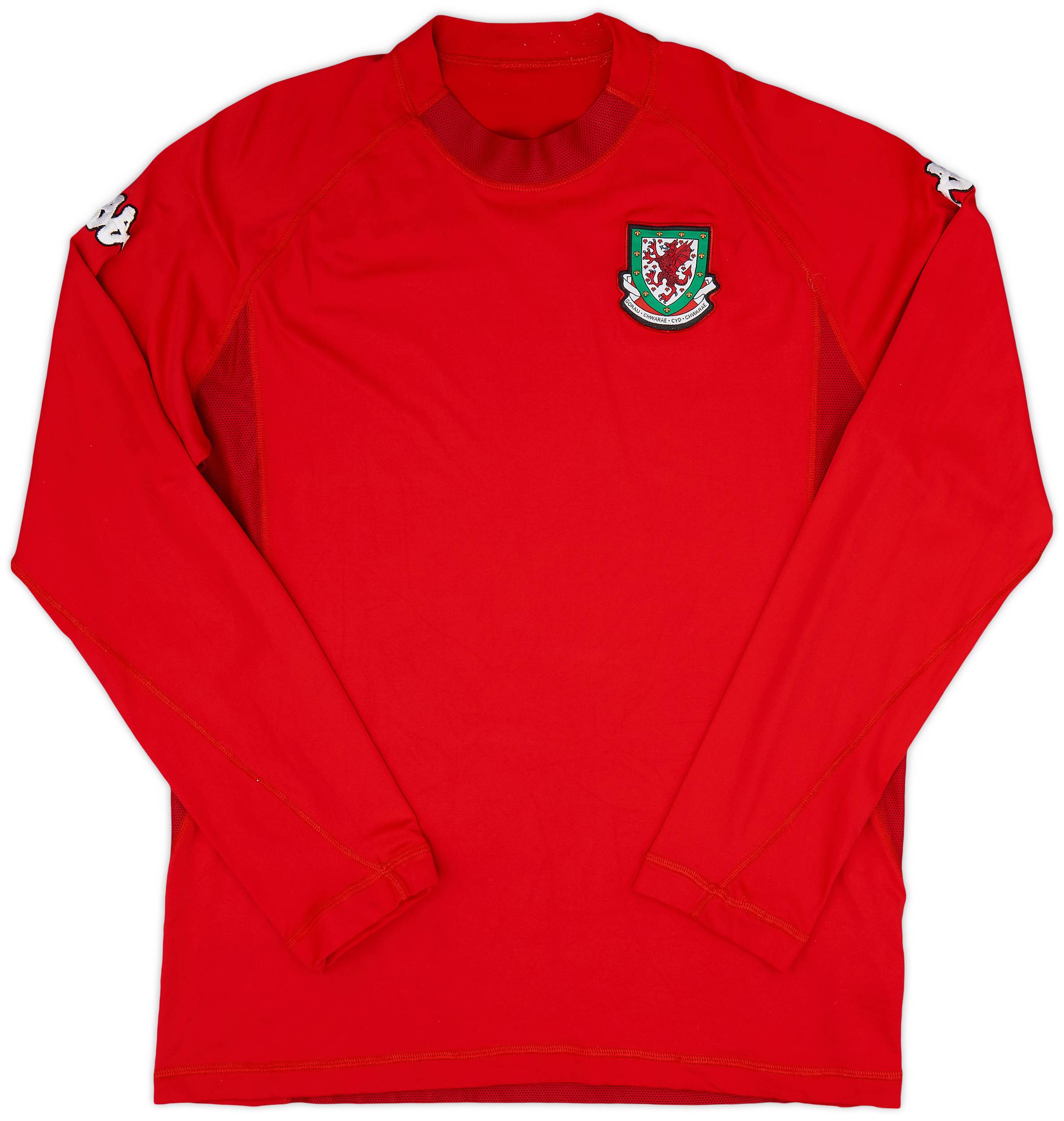 2004-06 Wales Home L/S Shirt - 9/10 - (3XL)
