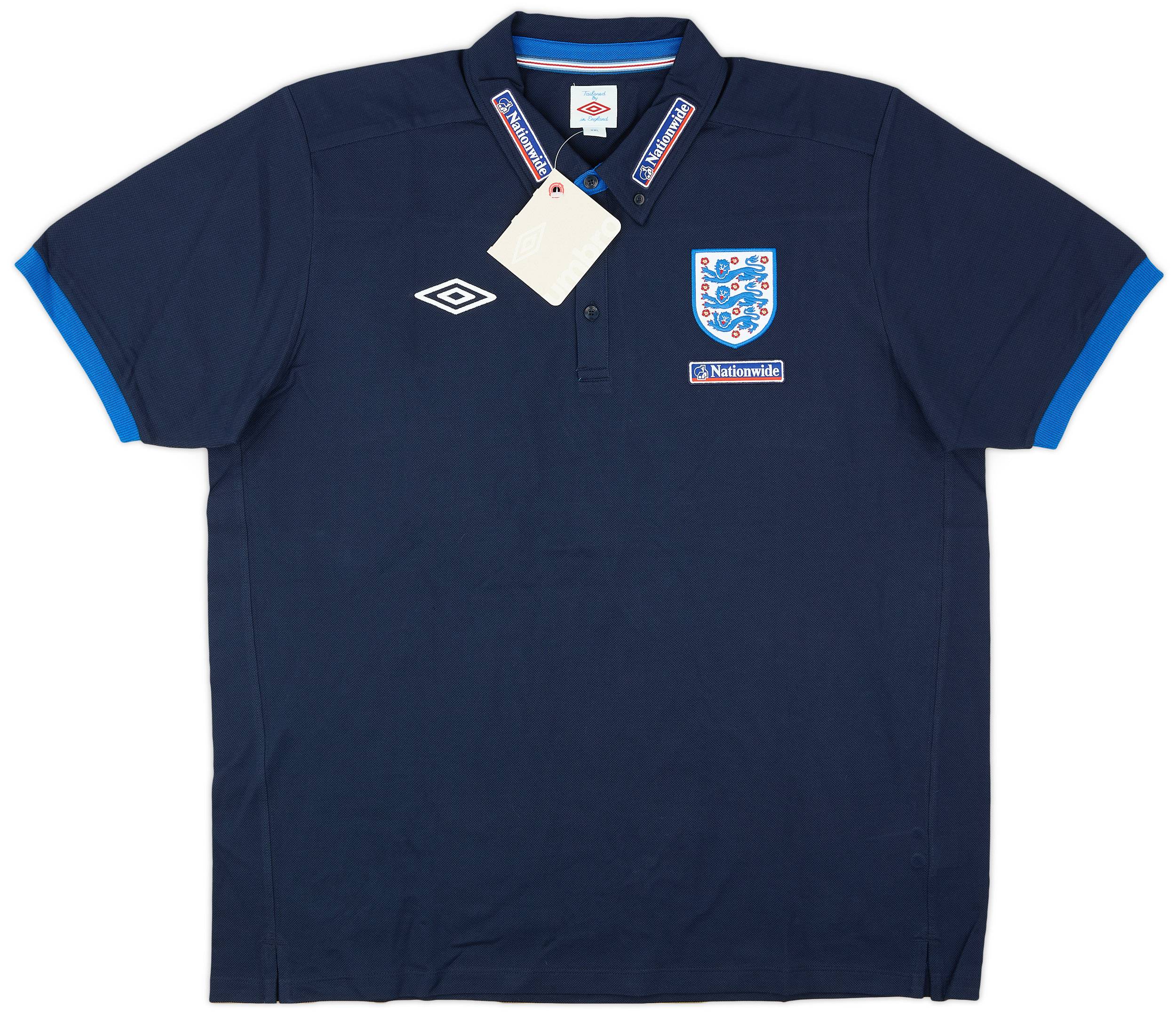 2010-11 England Umbro Polo Shirt (XXL)