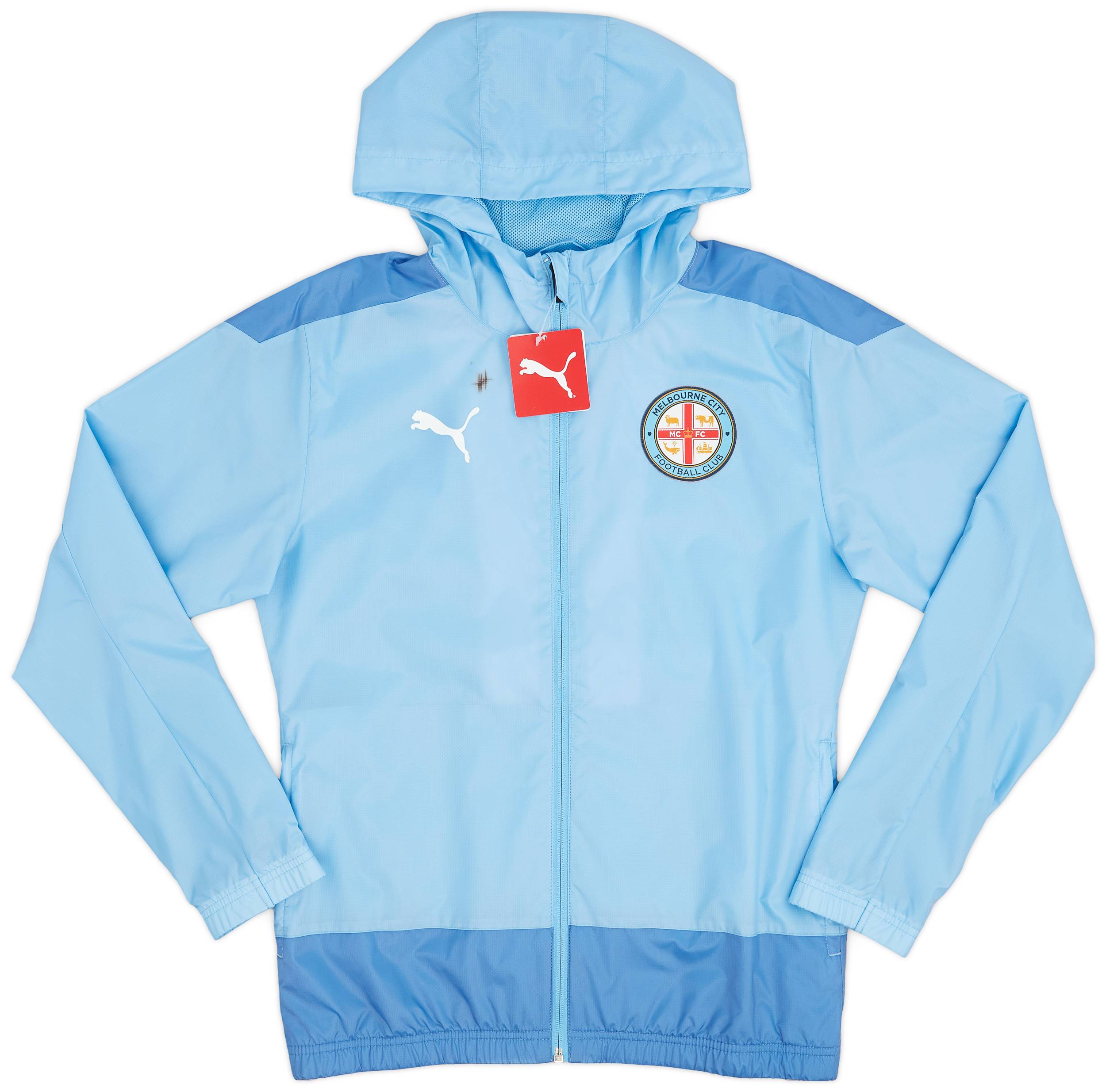 2021-22 Melbourne City Puma Training Jacket - 7/10 - (XS)