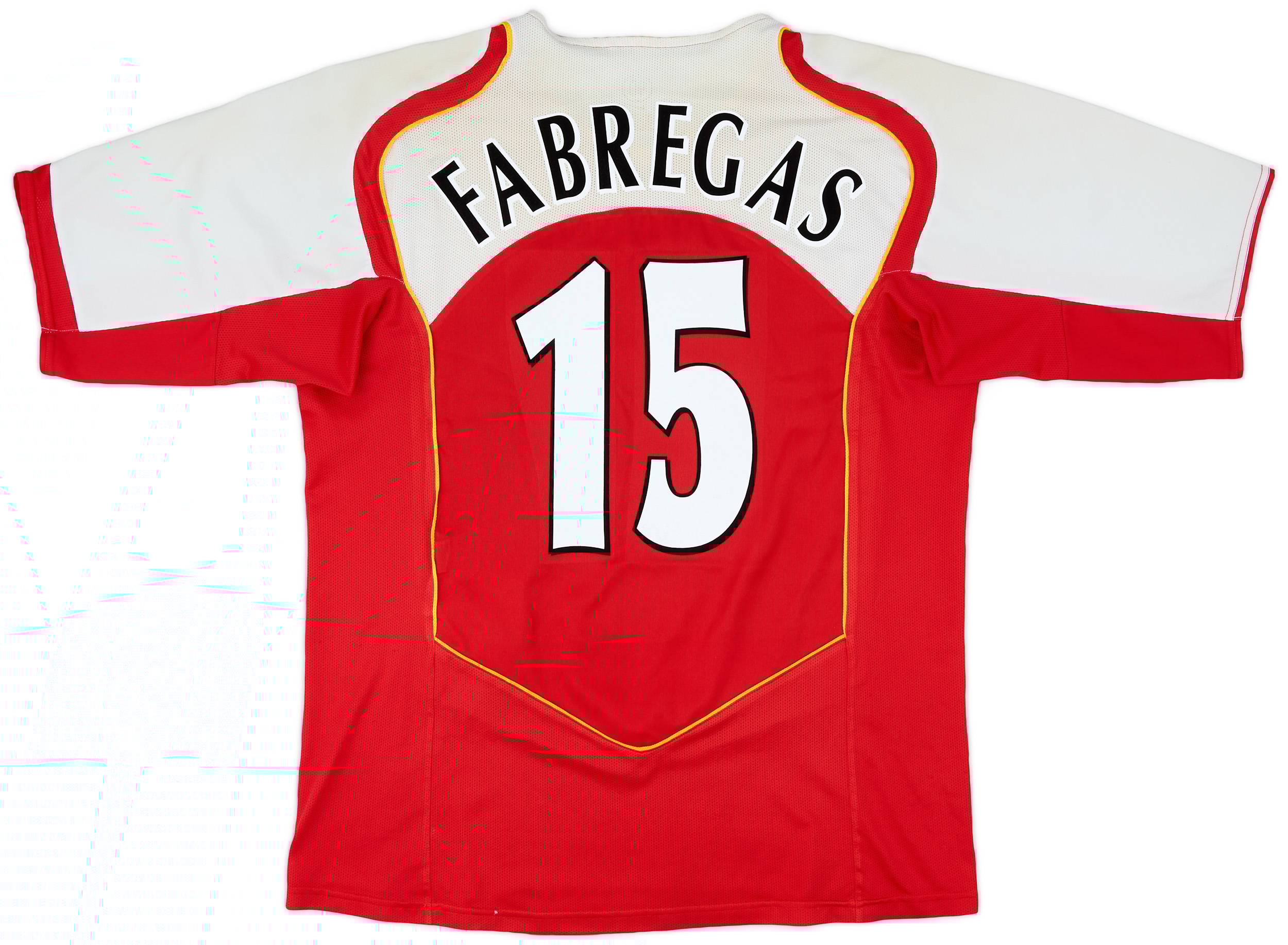 2004-05 Arsenal Home Shirt Fabregas #15 - 7/10 - (XXL)