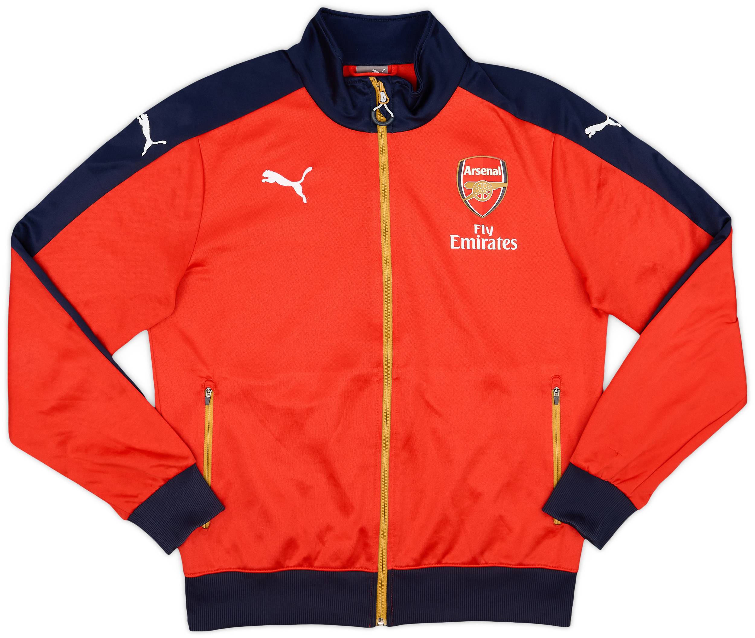 2014-15 Arsenal Puma Track Jacket - 8/10 - (M)