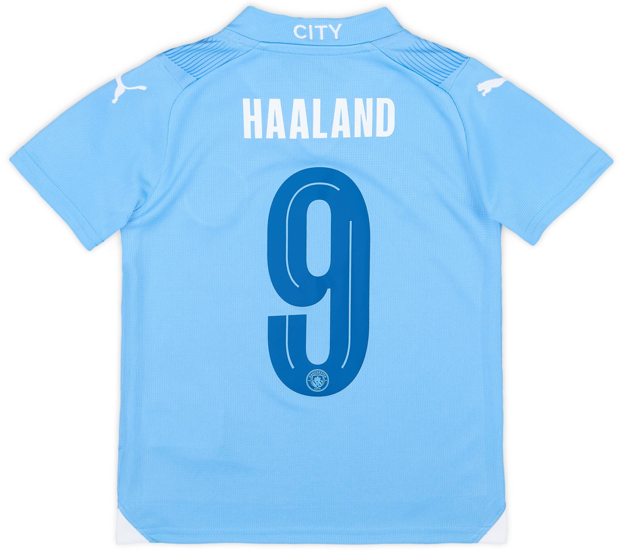 2023-24 Manchester City Home Shirt Haaland #9 (XS.Kids)