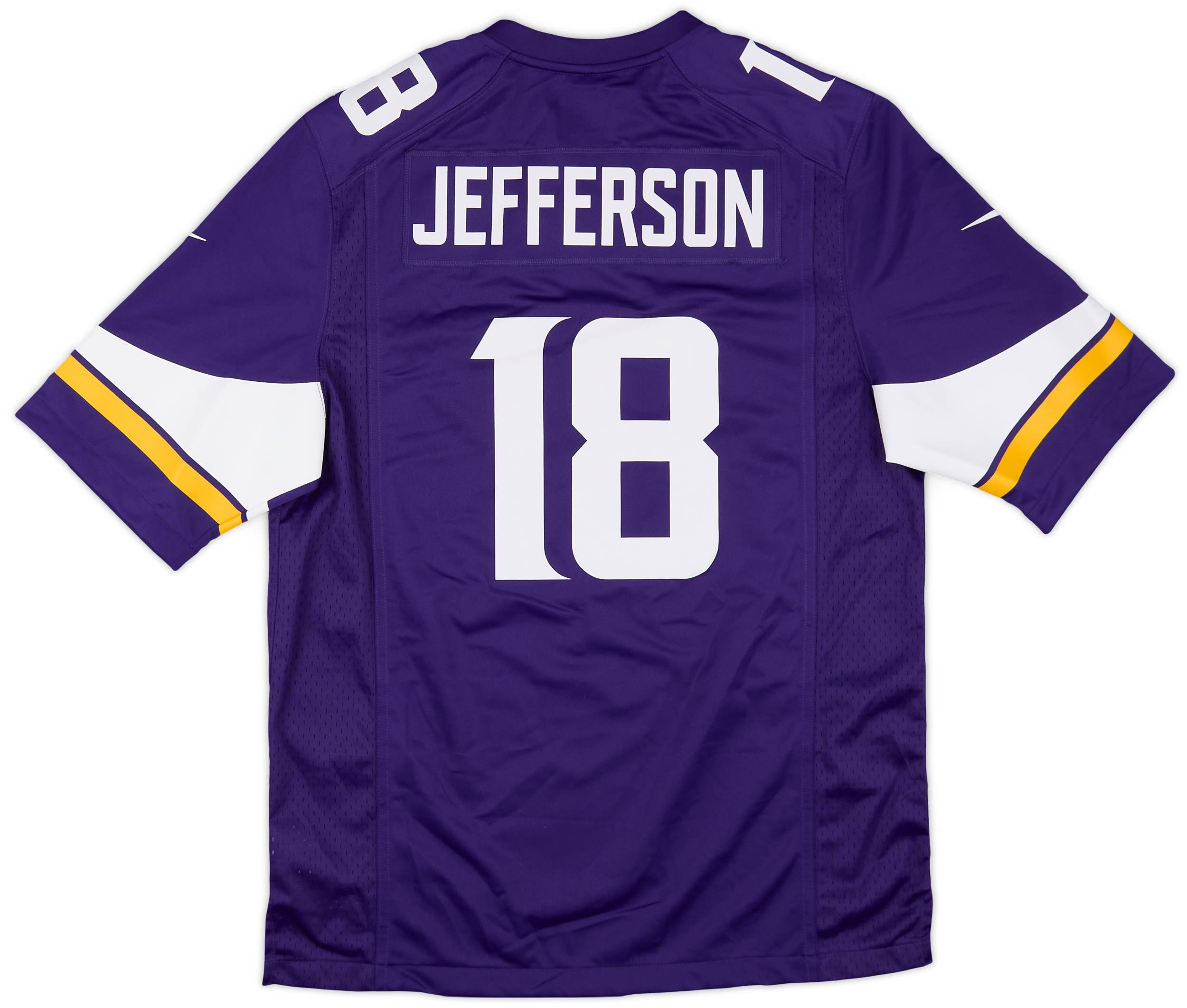 2020-24 Minnesota Vikings Jefferson #18 Nike Game Home