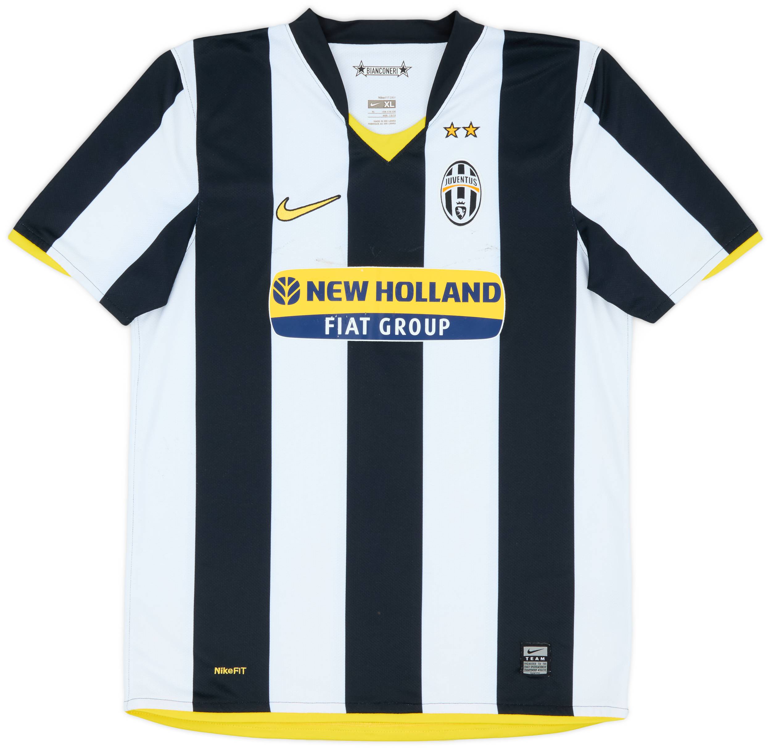 買い誠実 2008-09 Juventus (XL.Boys) - 5/10 - Shirt Home ウェア